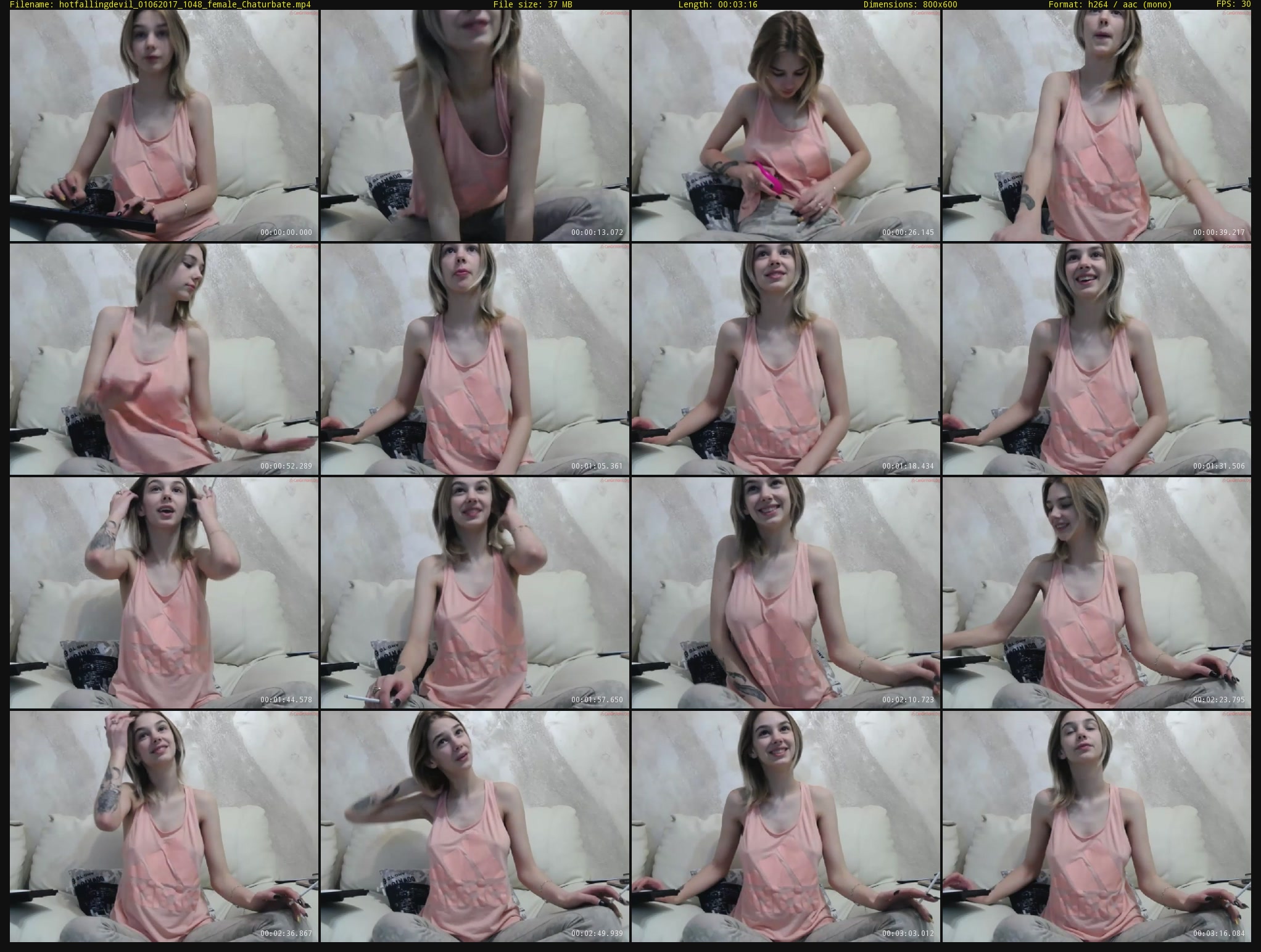 hotfallingdevil — 4 minute Chaturbate Female cam show, Jun 1, 2017