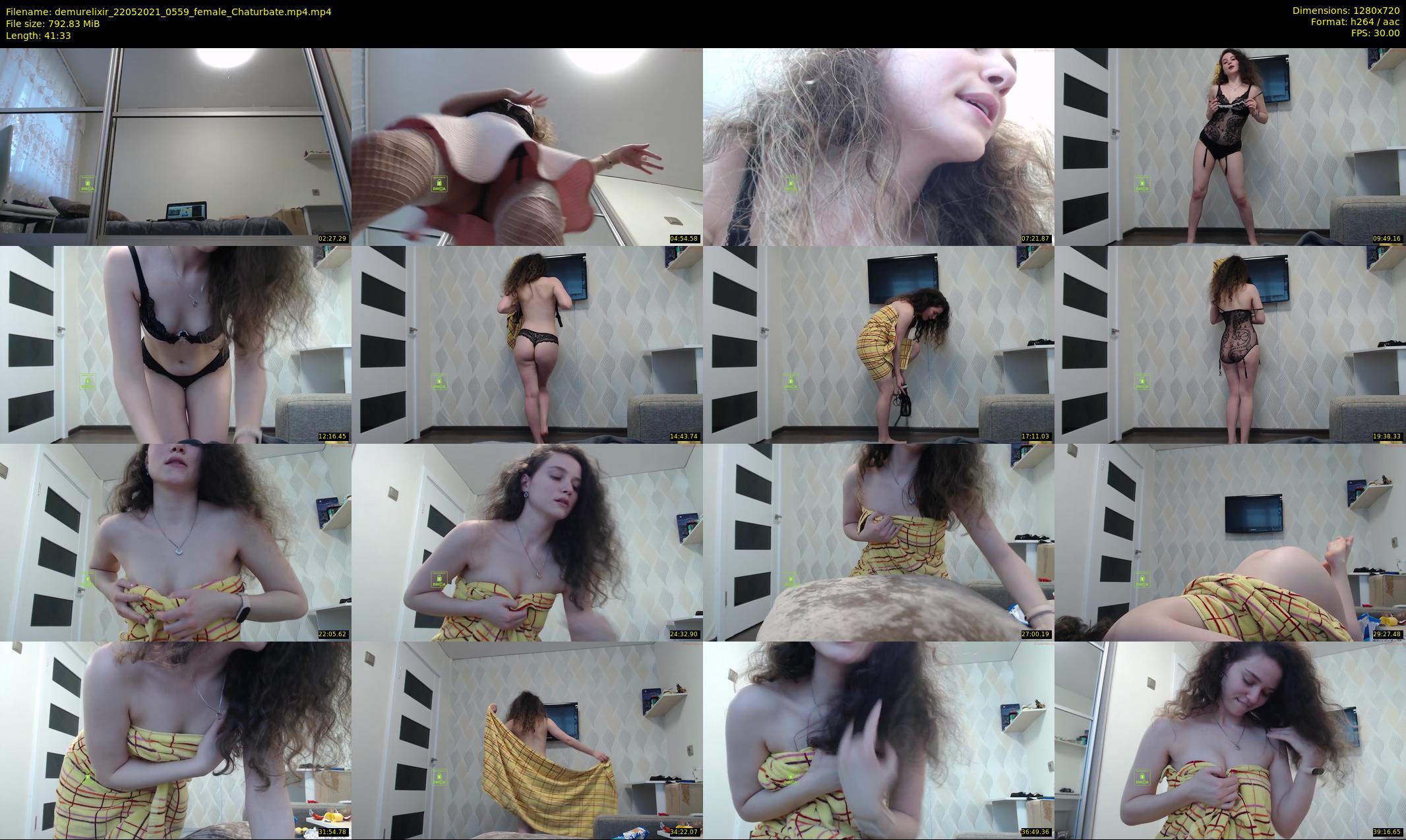 demurelixir — 42 minute Chaturbate Female cam show, May 22, 2021