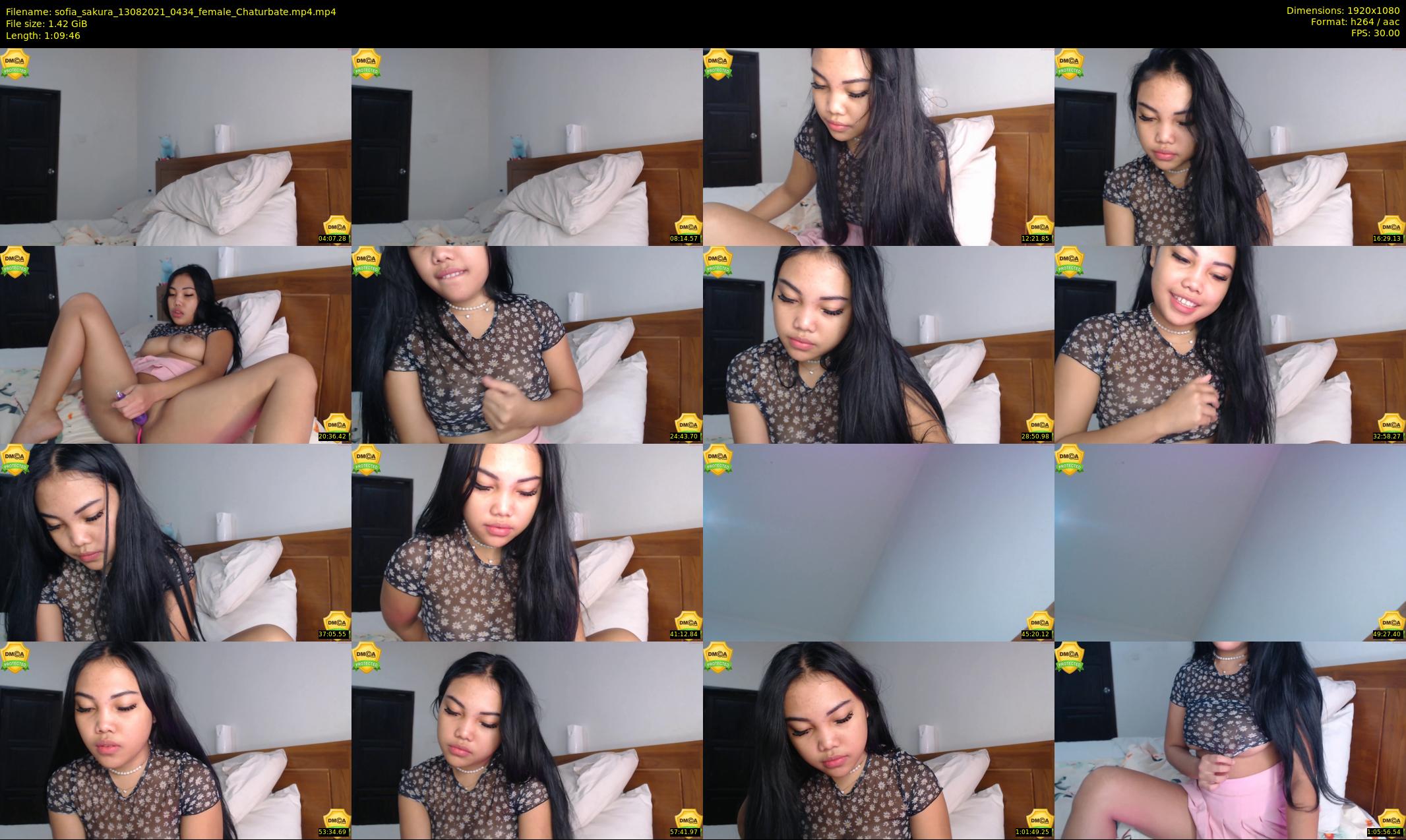 sofia_sakura — 70 minute Chaturbate Female cam show, Aug 12, 2021