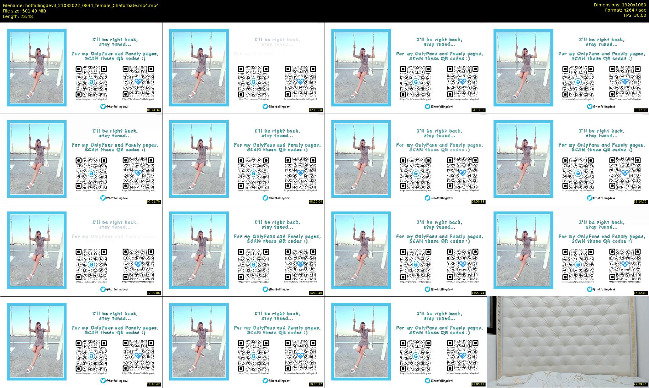 hotfallingdevil — 24 minute Chaturbate Female cam show, Mar 21, 2022