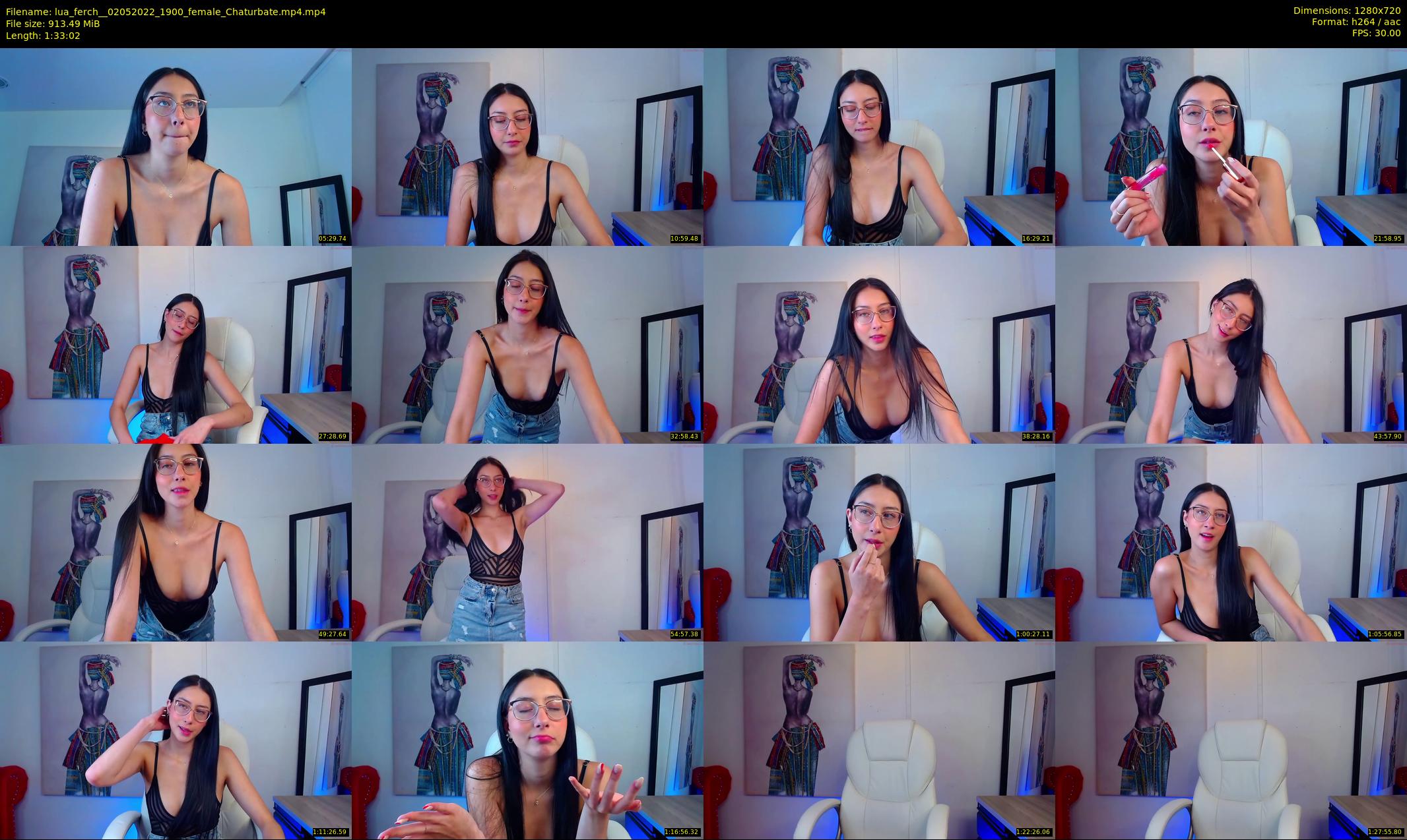lua_ferch_ — 94 minute Chaturbate Female cam show, May 2, 2022