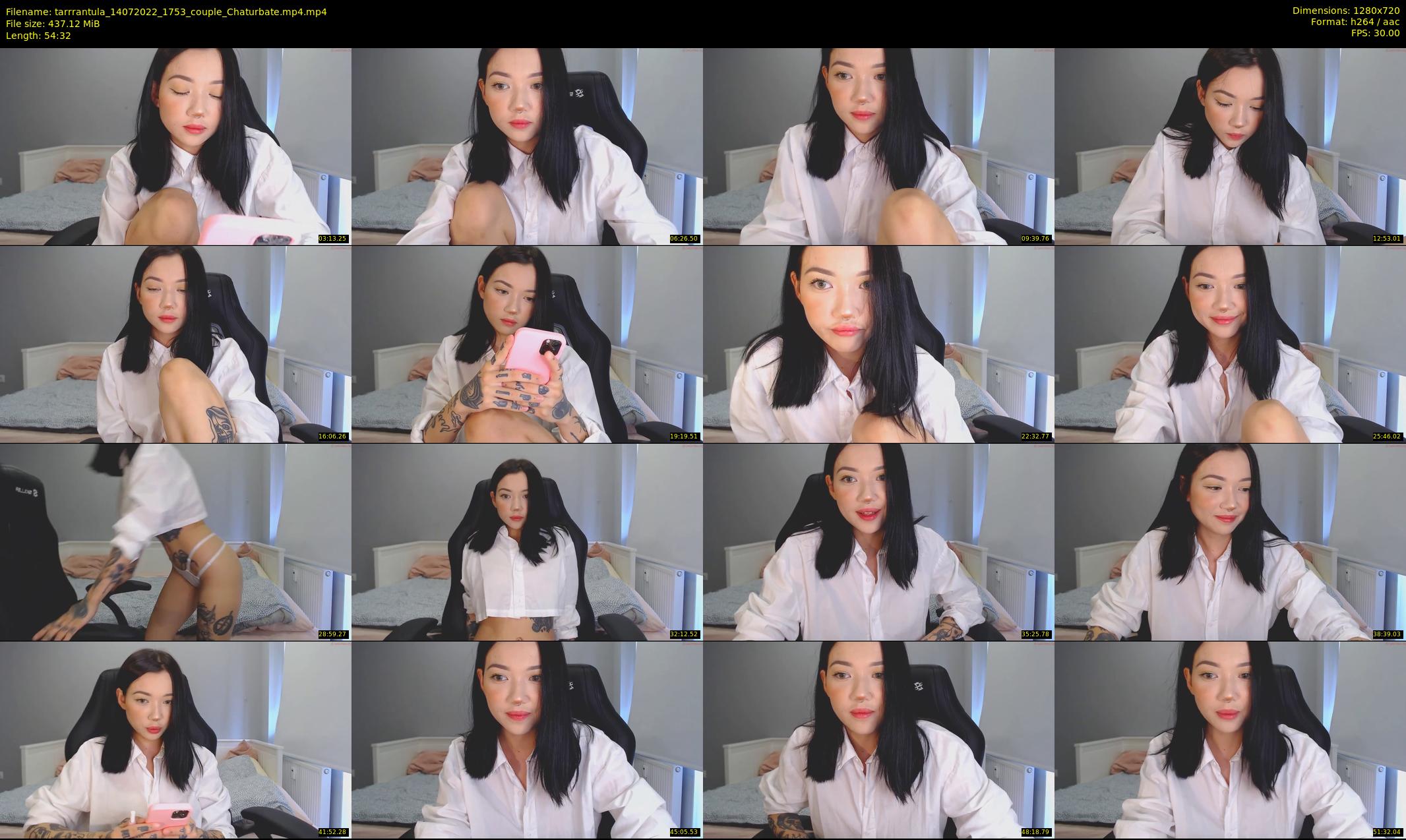 tarrrantula — 55 minute Chaturbate Female cam show, Jul 14, 2022