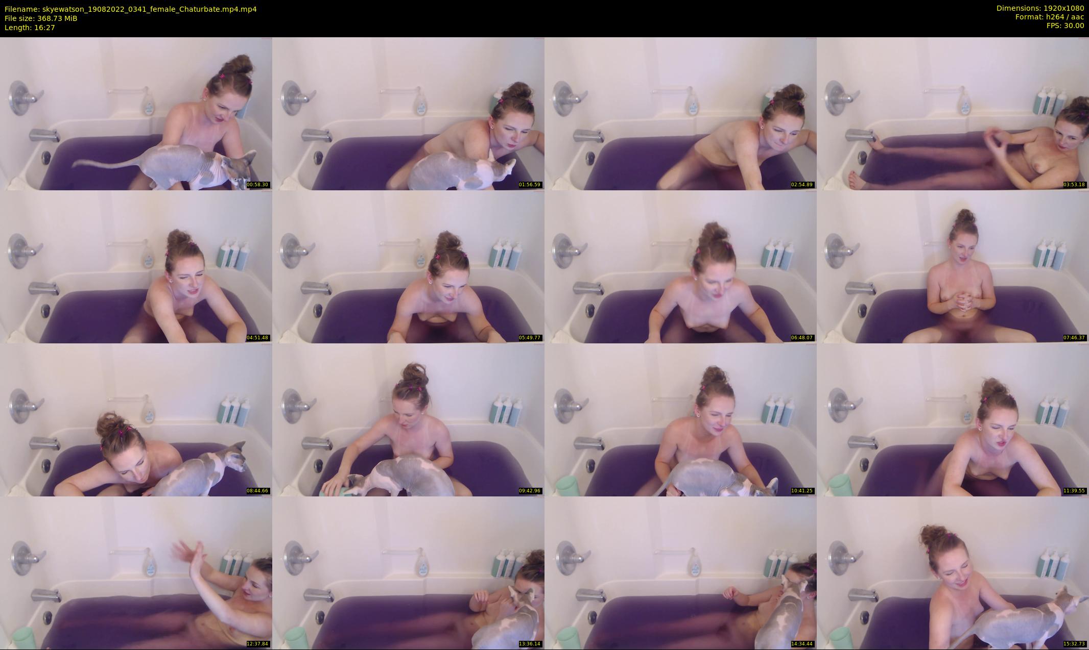 skyewatson — 17 minute Chaturbate Female cam show, Aug 18, 2022