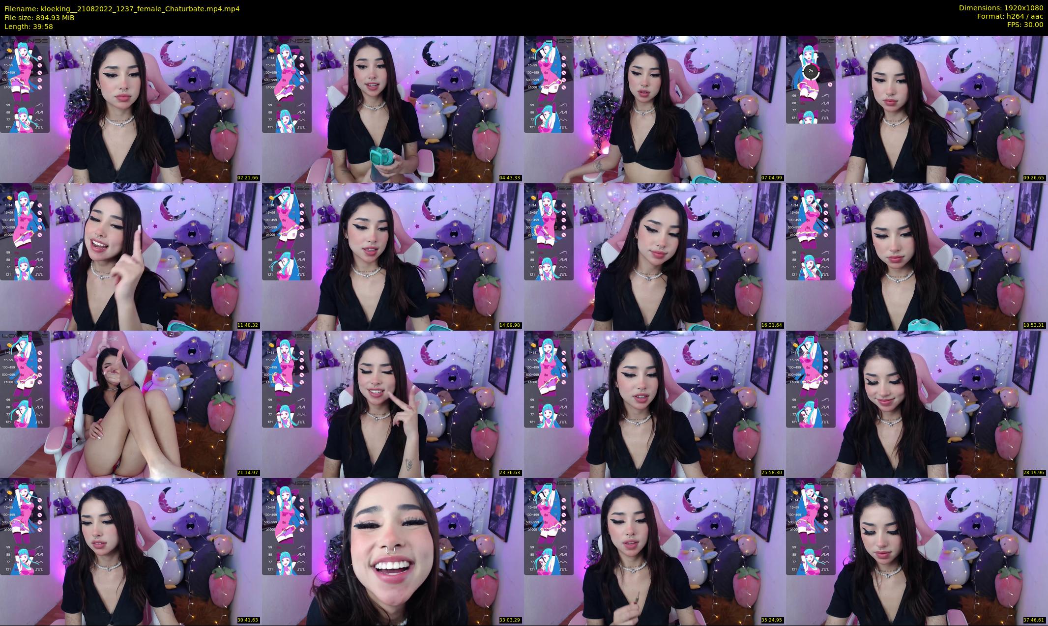 kloeking_ — 40 minute Chaturbate Female cam show, Aug 21, 2022