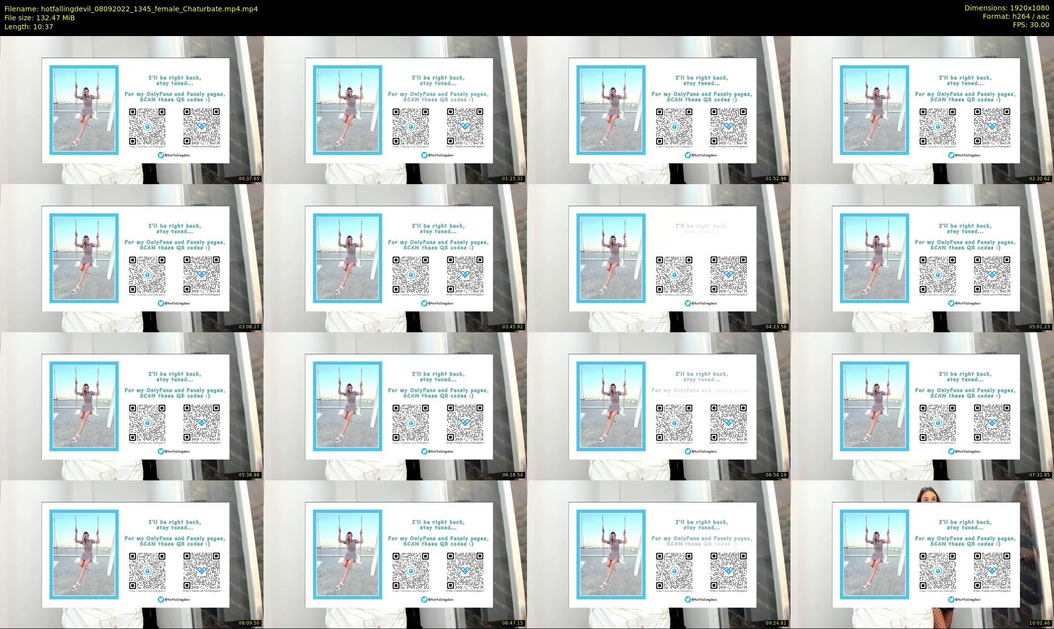hotfallingdevil — 11 minute Chaturbate Female cam show, Sep 8, 2022
