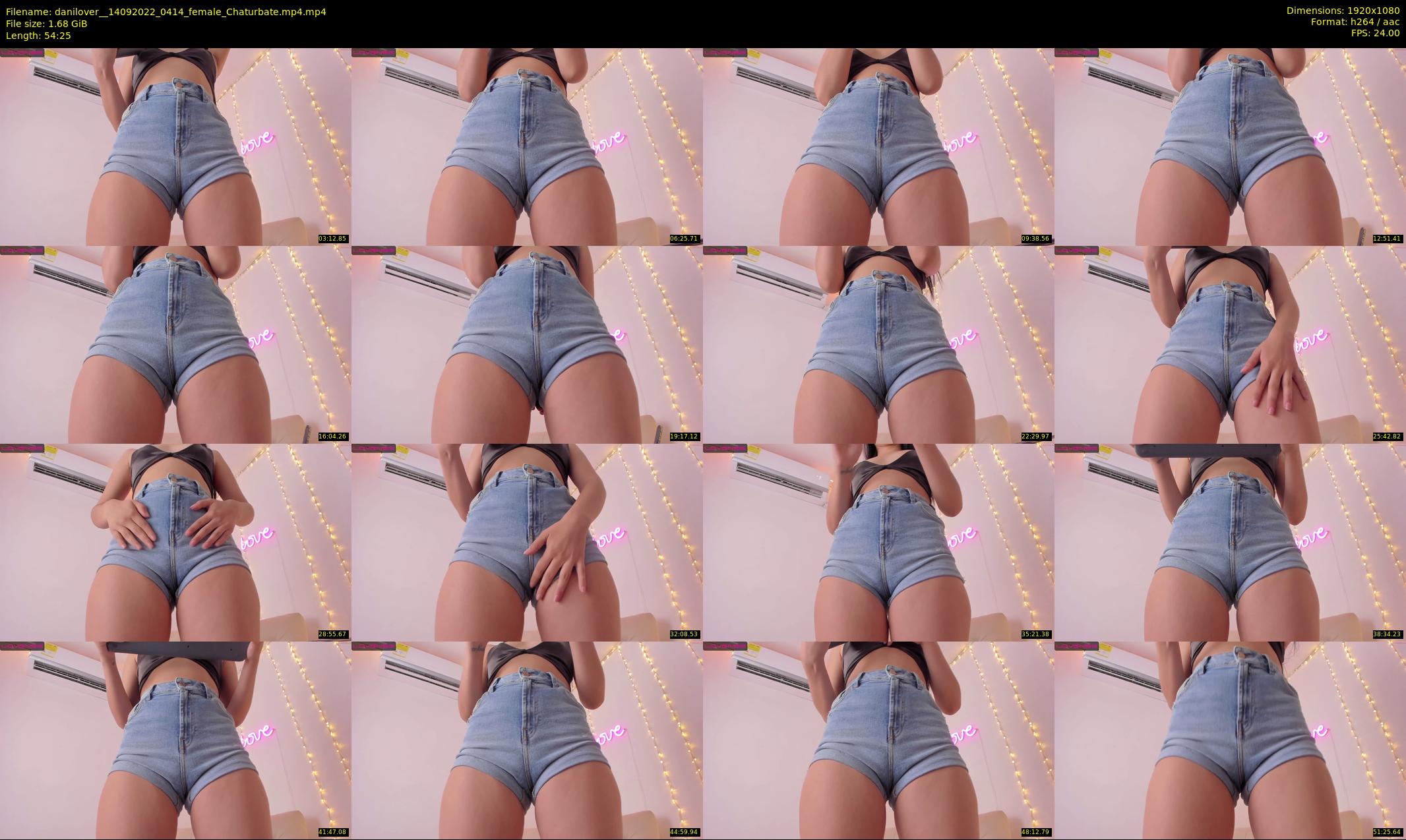 danilover_ — 55 minute Chaturbate Female cam show, Sep 13, 2022