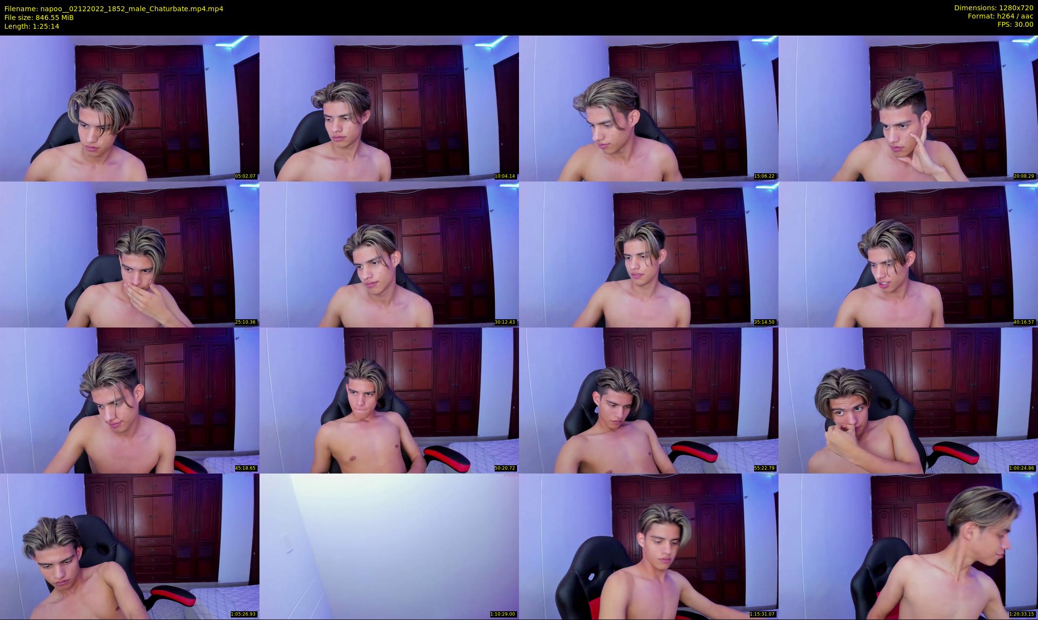 napoo_ — 86 minute Chaturbate Male cam show, Dec 2, 2022