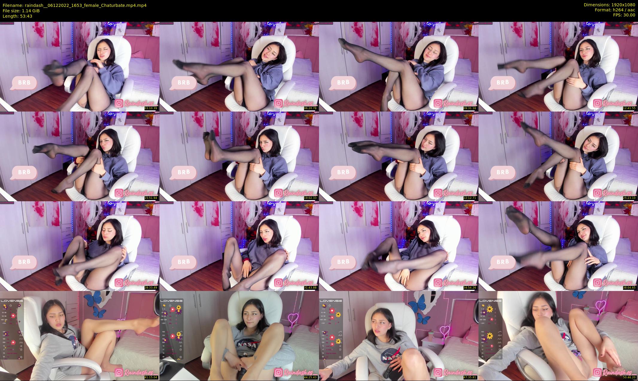 raindash_ — 54 minute Chaturbate Female cam show, Dec 6, 2022