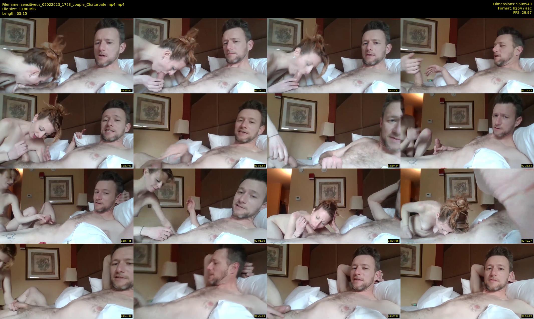 sensitiveus — 6 minute Chaturbate Couple cam show, Feb 5, 2023