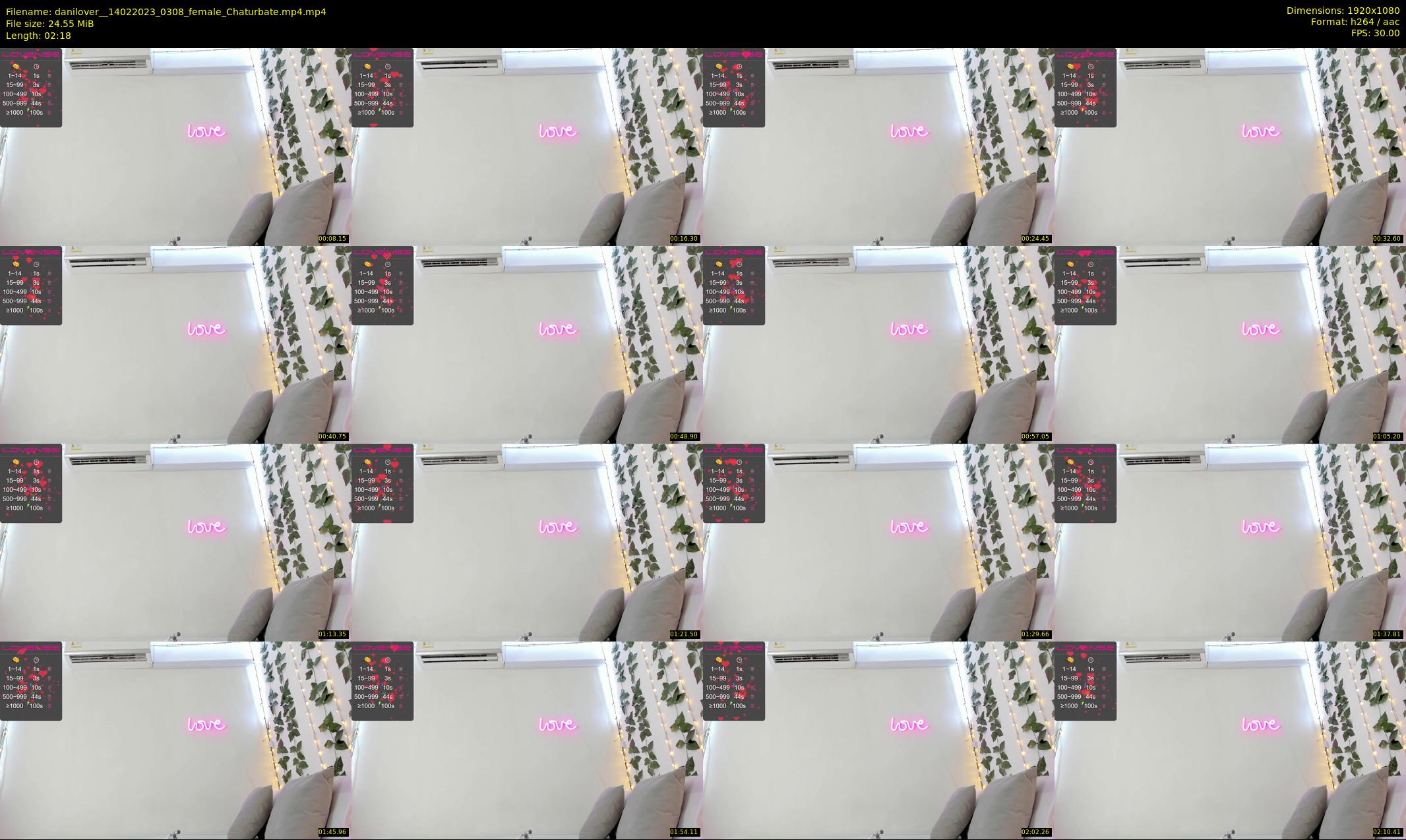 danilover_ — 3 minute Chaturbate Female cam show, Feb 13, 2023