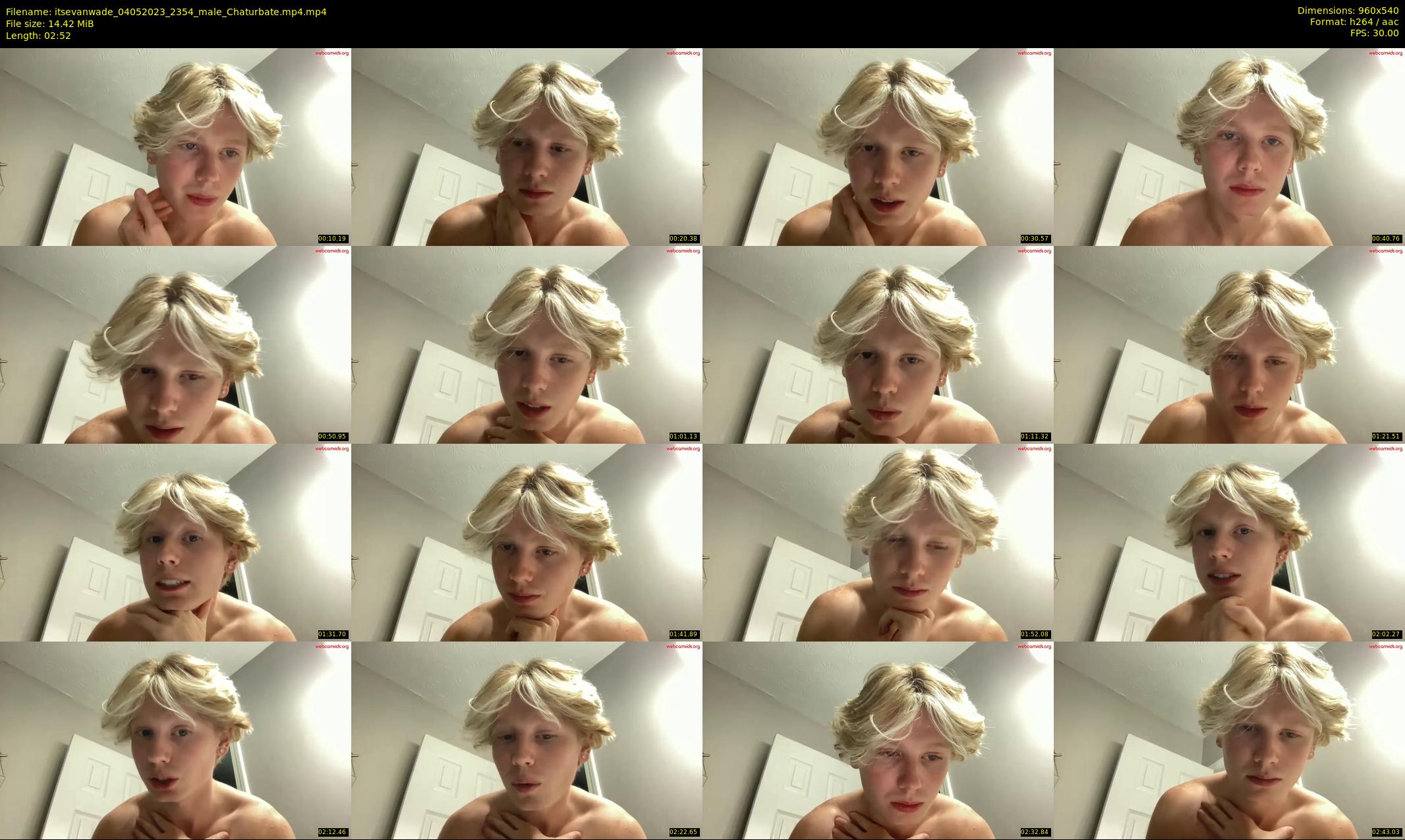 itsevanwade — 3 minute Chaturbate Male cam show, May 4, 2023