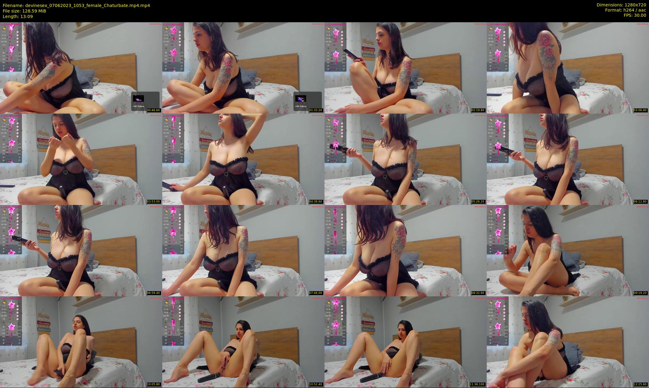 devinesex — 14 minute Chaturbate Female cam show, Jun 7, 2023