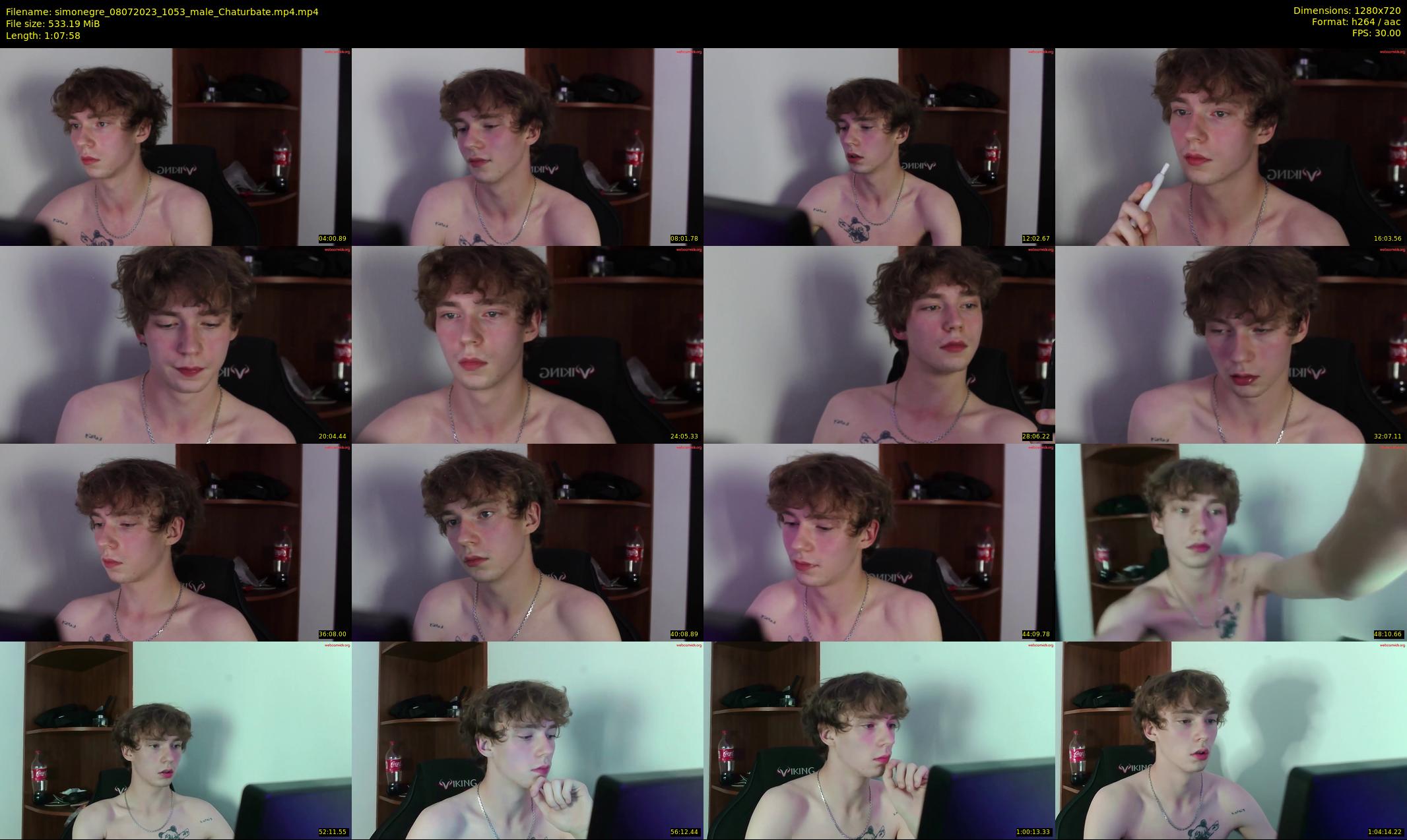 simonegre — 68 minute Chaturbate Male cam show, Jul 8, 2023