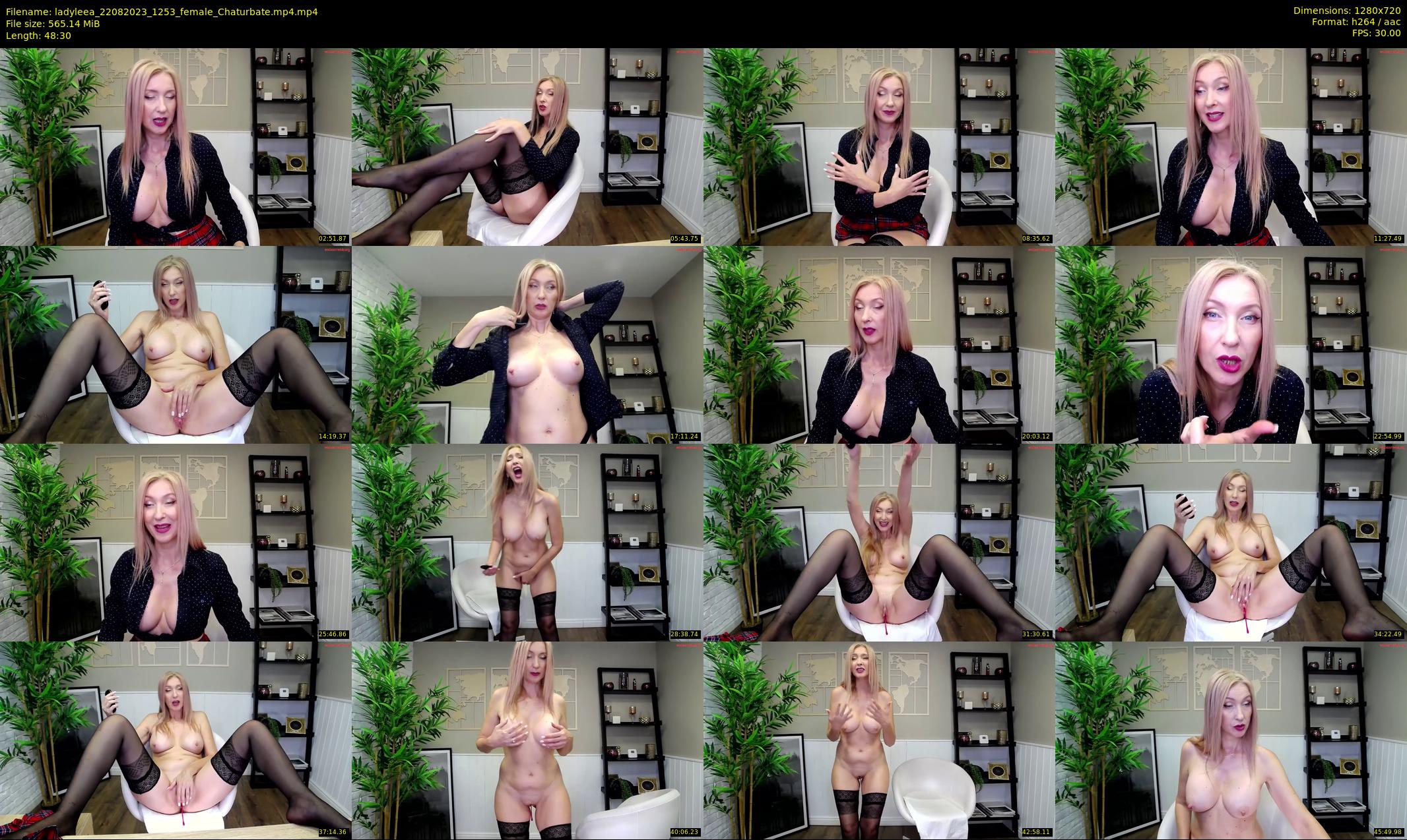 ladyleea — Chaturbate Female cam show, Aug 22, 2023
