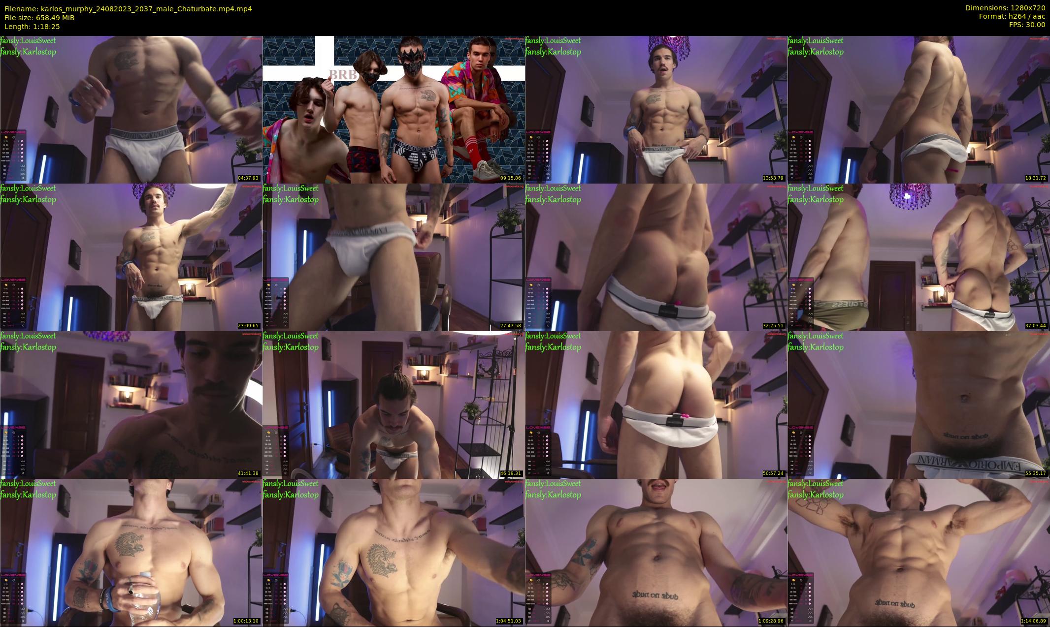 karlos_murphy — Chaturbate Male cam show, Aug 24, 2023