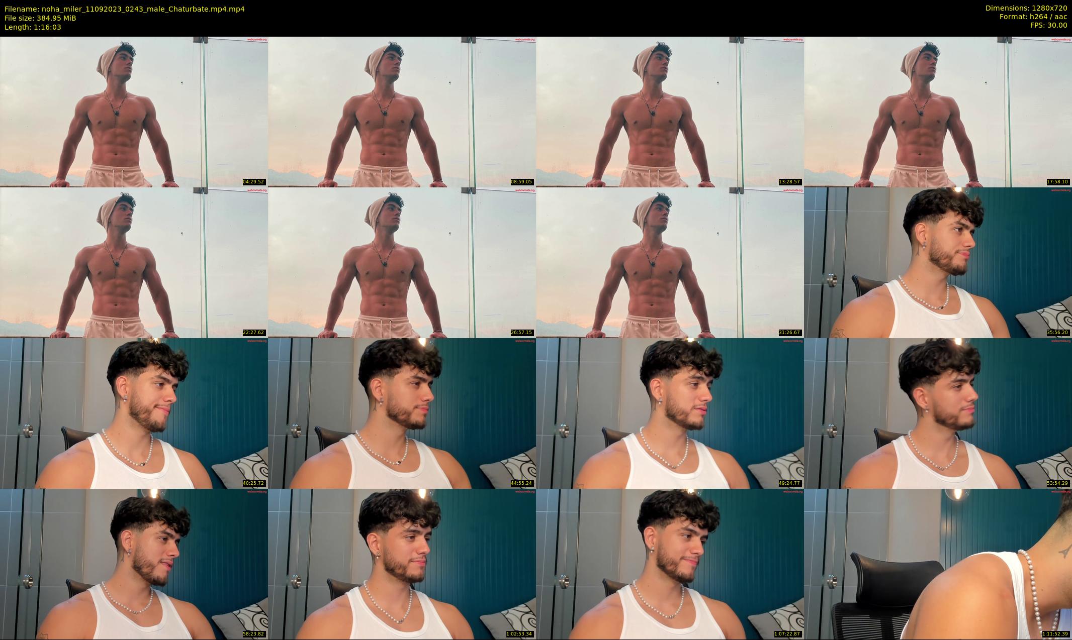 noha_miler — Chaturbate Male cam show, Sep 10, 2023