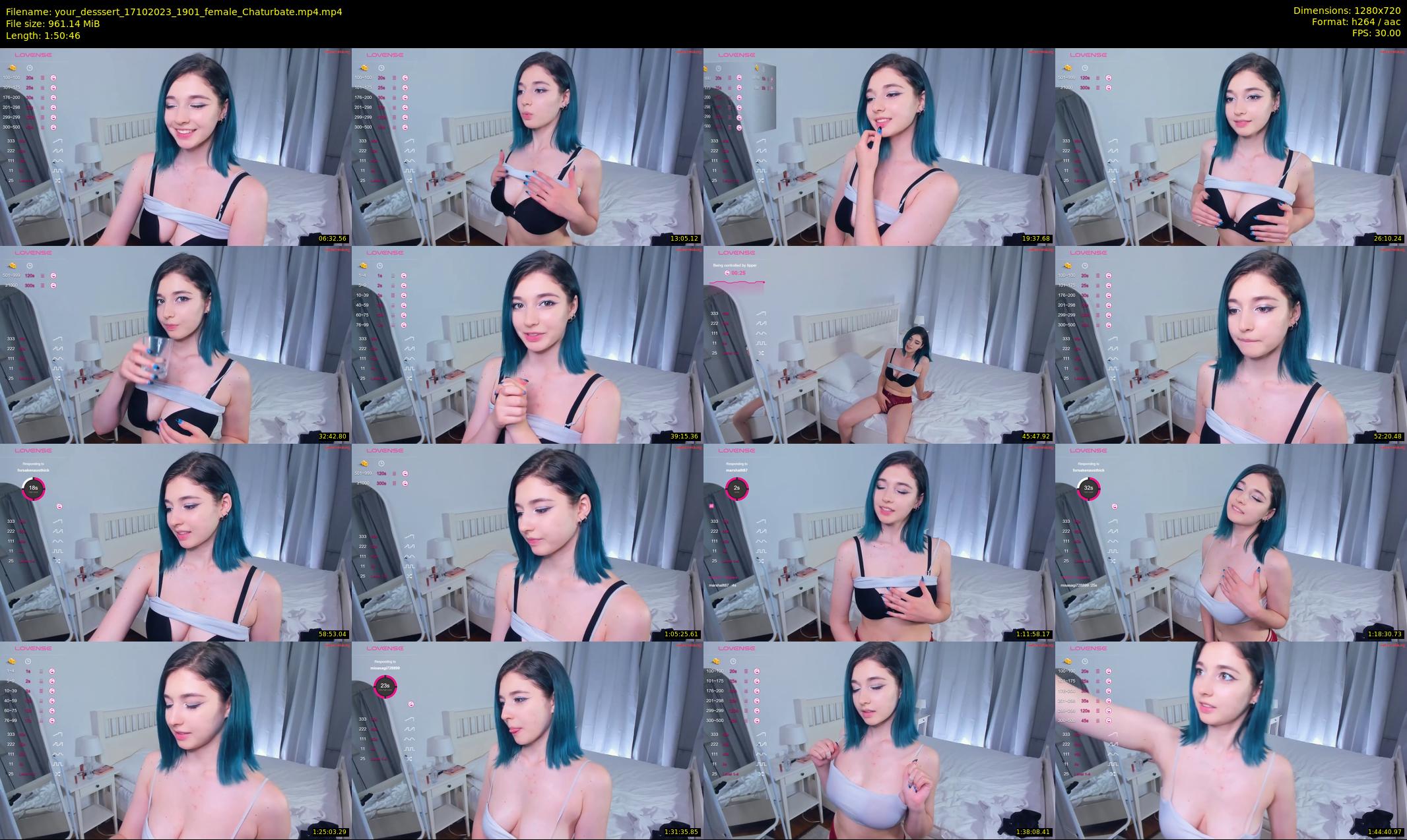 your_desssert — Chaturbate Female cam show, Oct 17, 2023