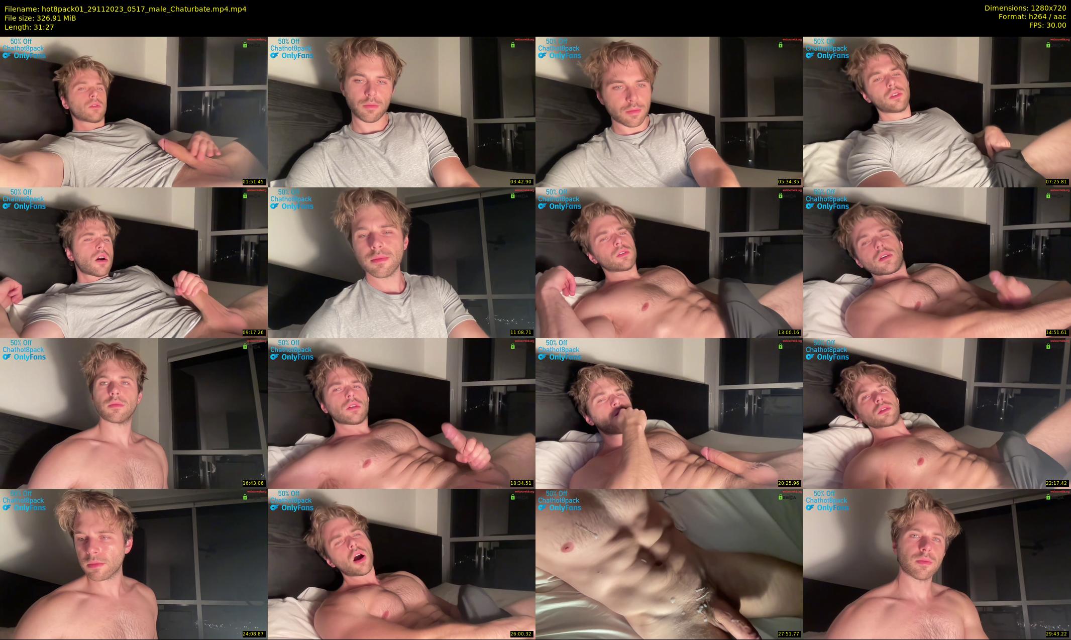 hot8pack01 — Chaturbate Male cam show, Nov 28, 2023