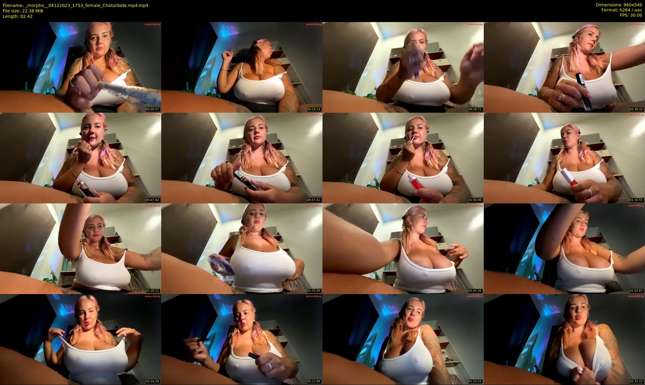 _morpho_ — Chaturbate Female cam show, Dec 4, 2023