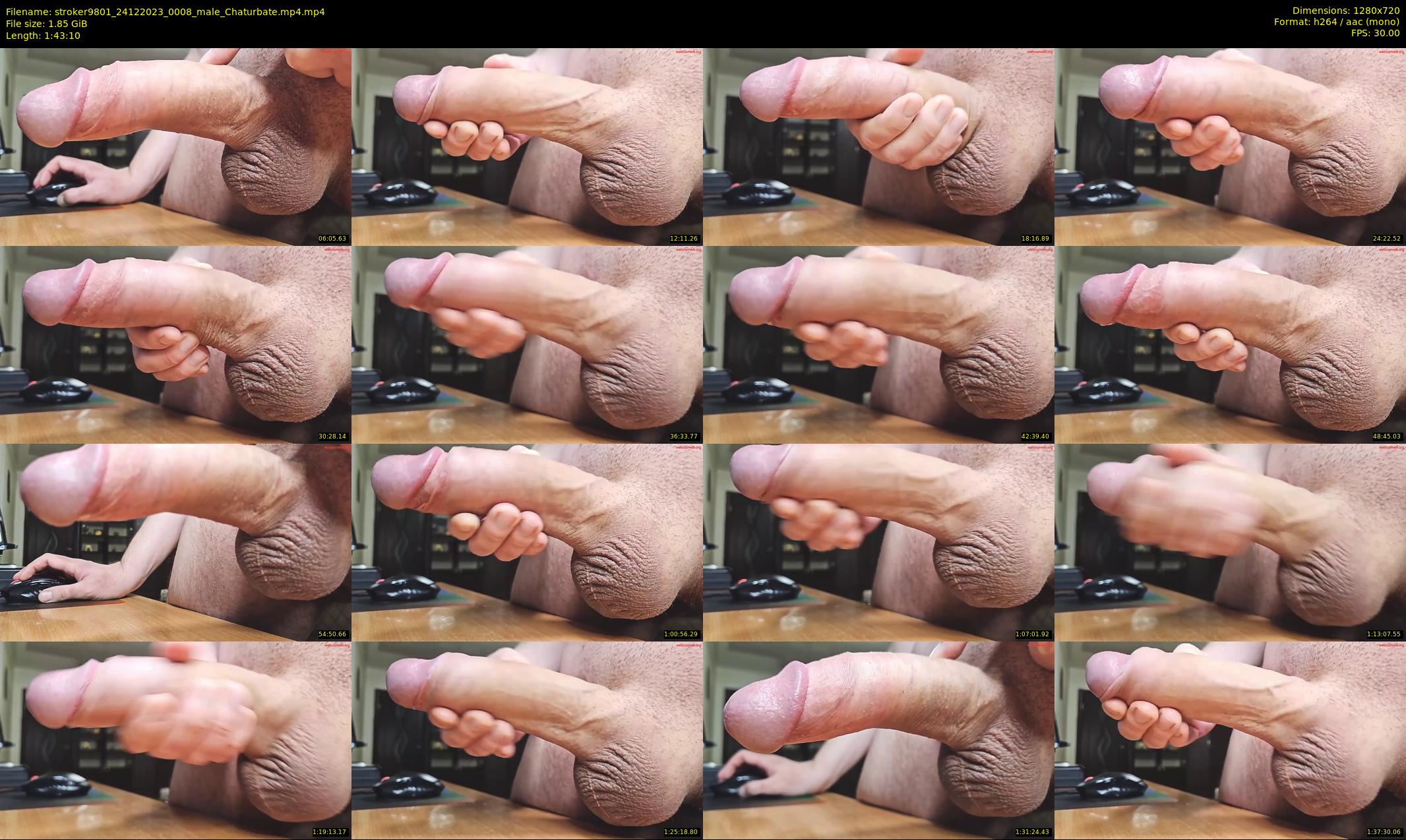 stroker9801 — Chaturbate Male cam show, Dec 23, 2023