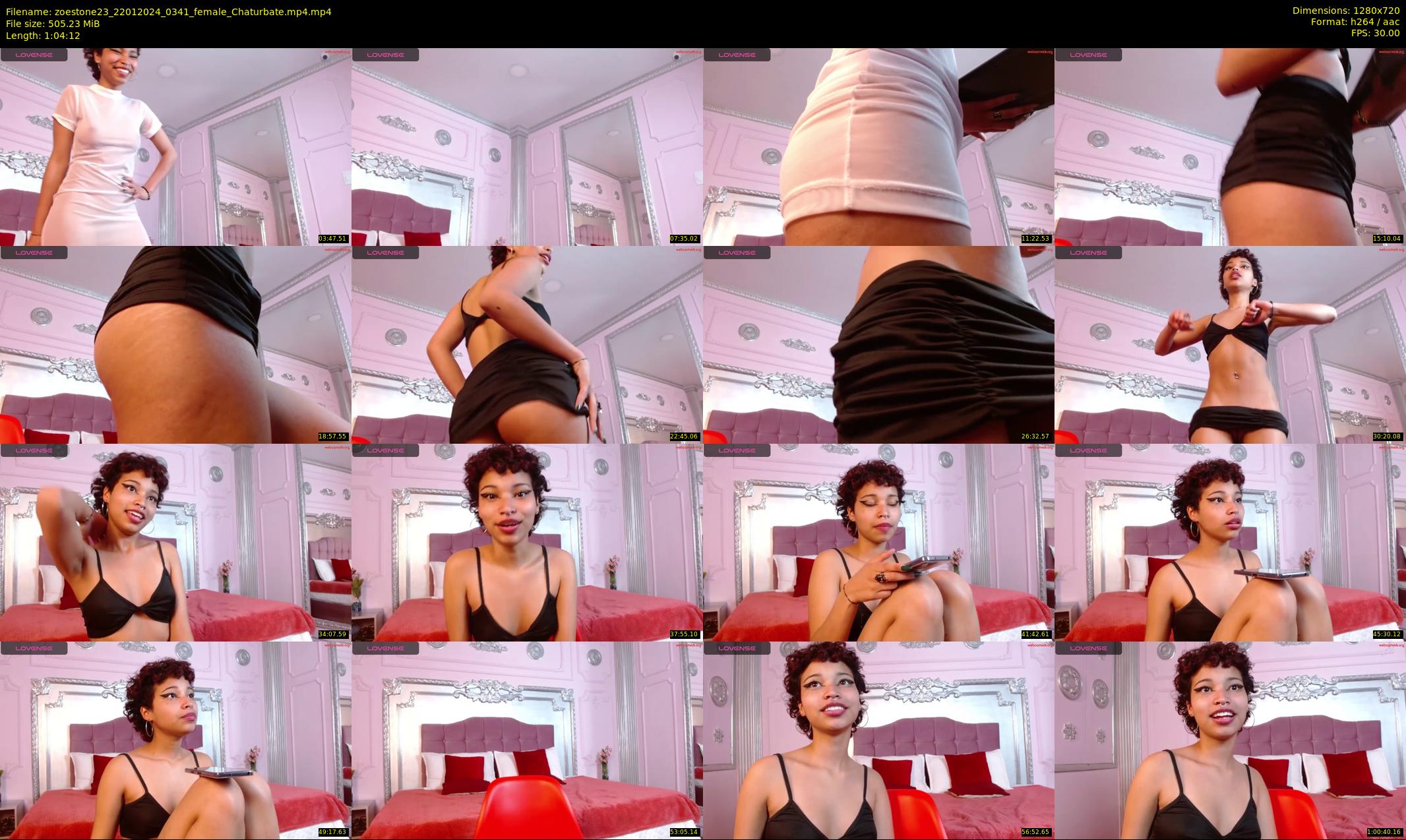 zoestone23 — 65 minute Chaturbate Female cam show, Jan 21, 2024