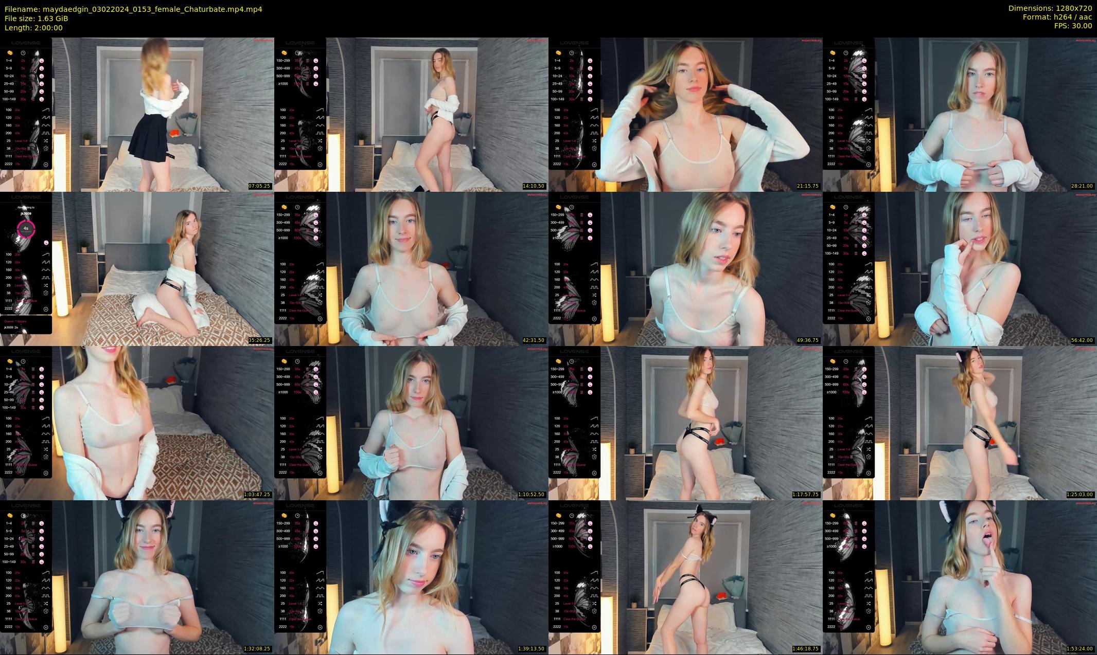 maydaedgin — Chaturbate Female cam show, Feb 2, 2024