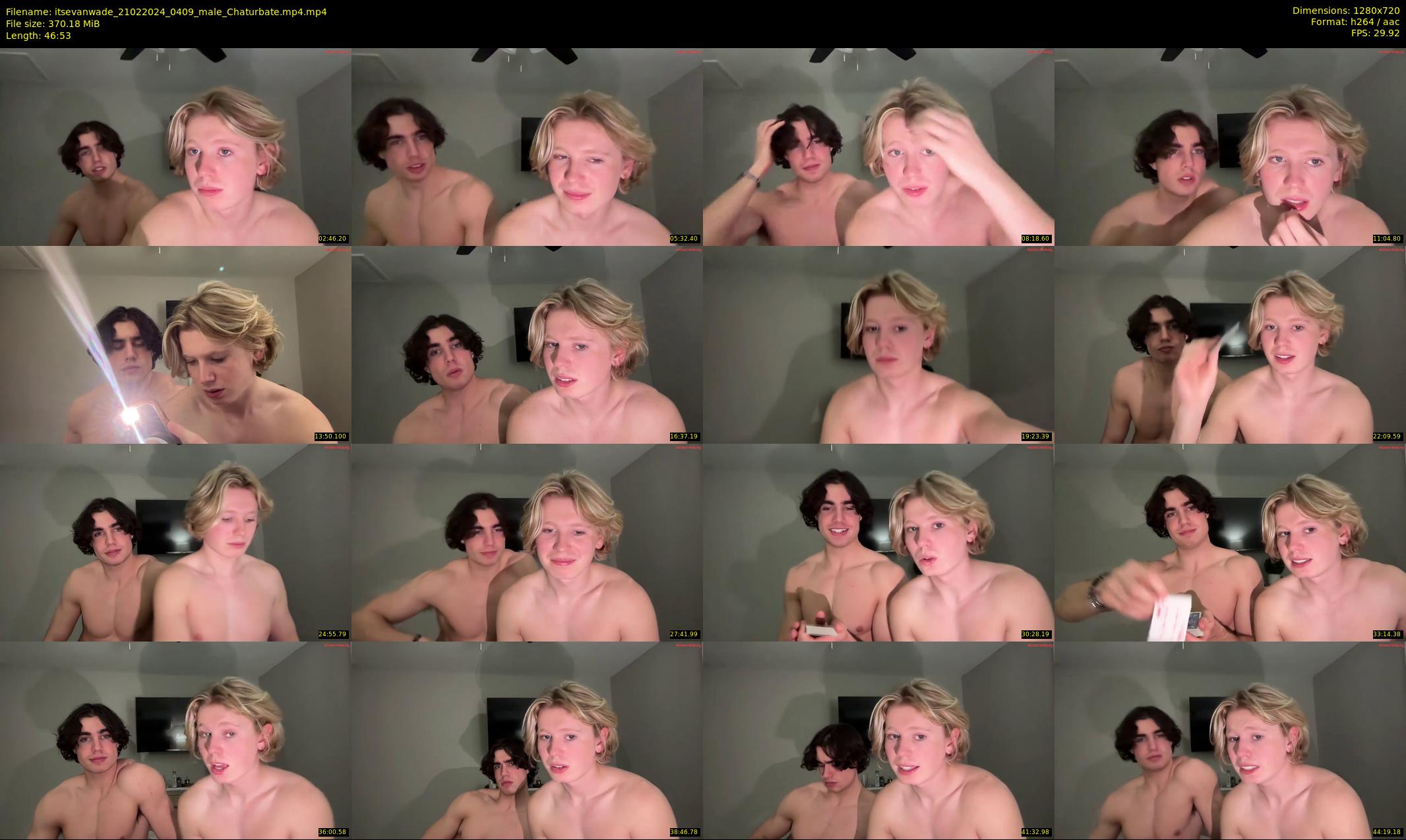 itsevanwade — 47 minute Chaturbate Male cam show, Feb 20, 2024