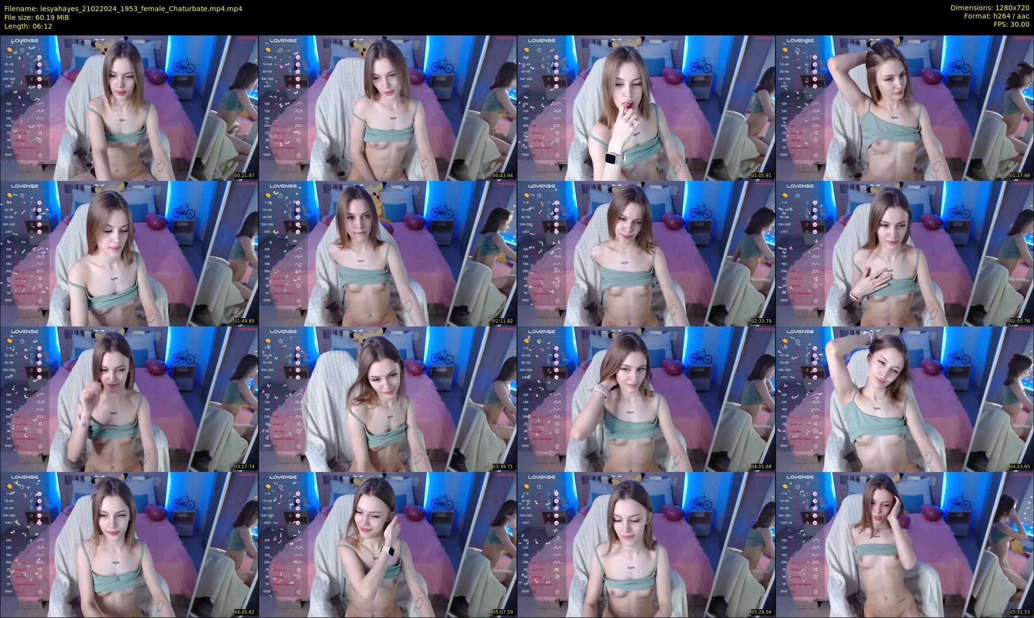 lesyahayes — Chaturbate Female cam show, Feb 21, 2024