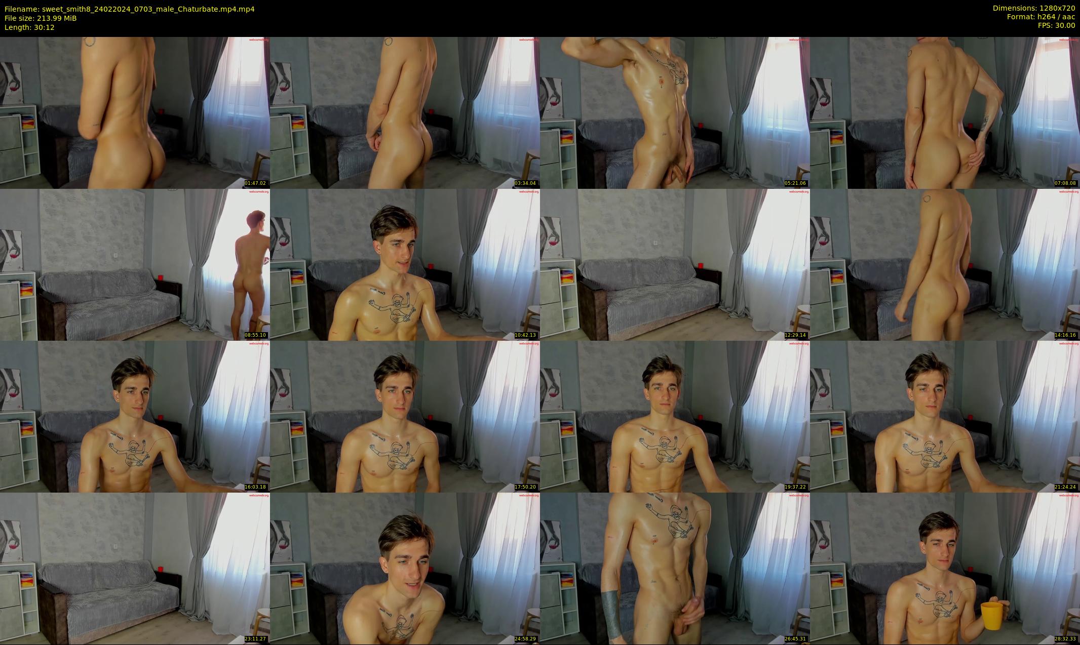 sweet_smith8 — Chaturbate Male cam show, Feb 24, 2024