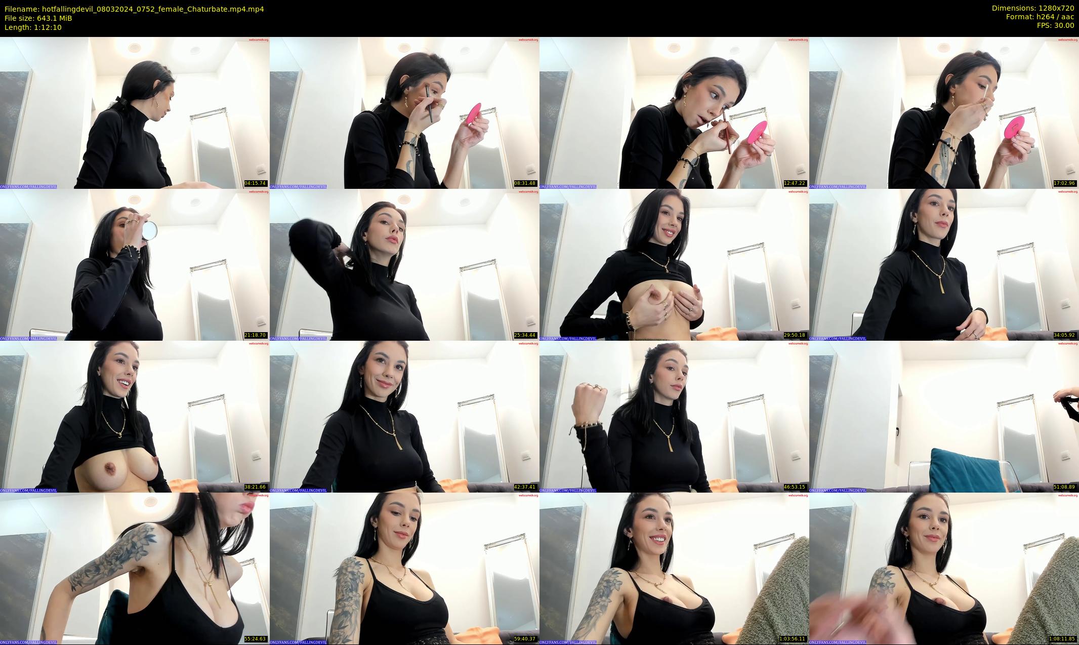 hotfallingdevil — Chaturbate Female cam show, Mar 8, 2024