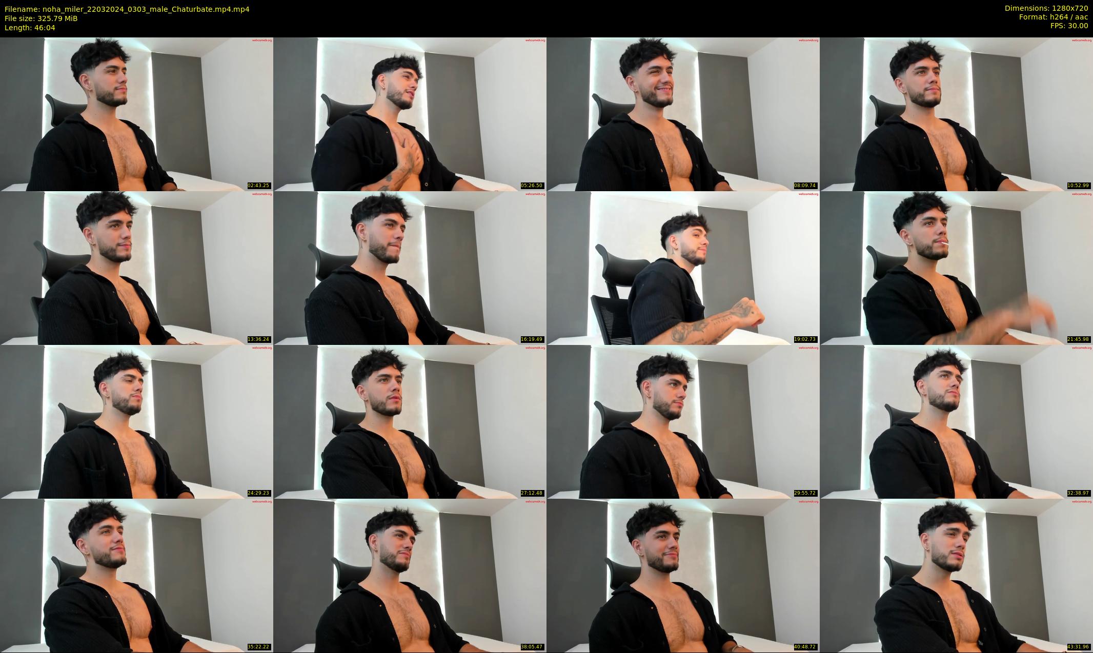 noha_miler — Chaturbate Male cam show, Mar 21, 2024
