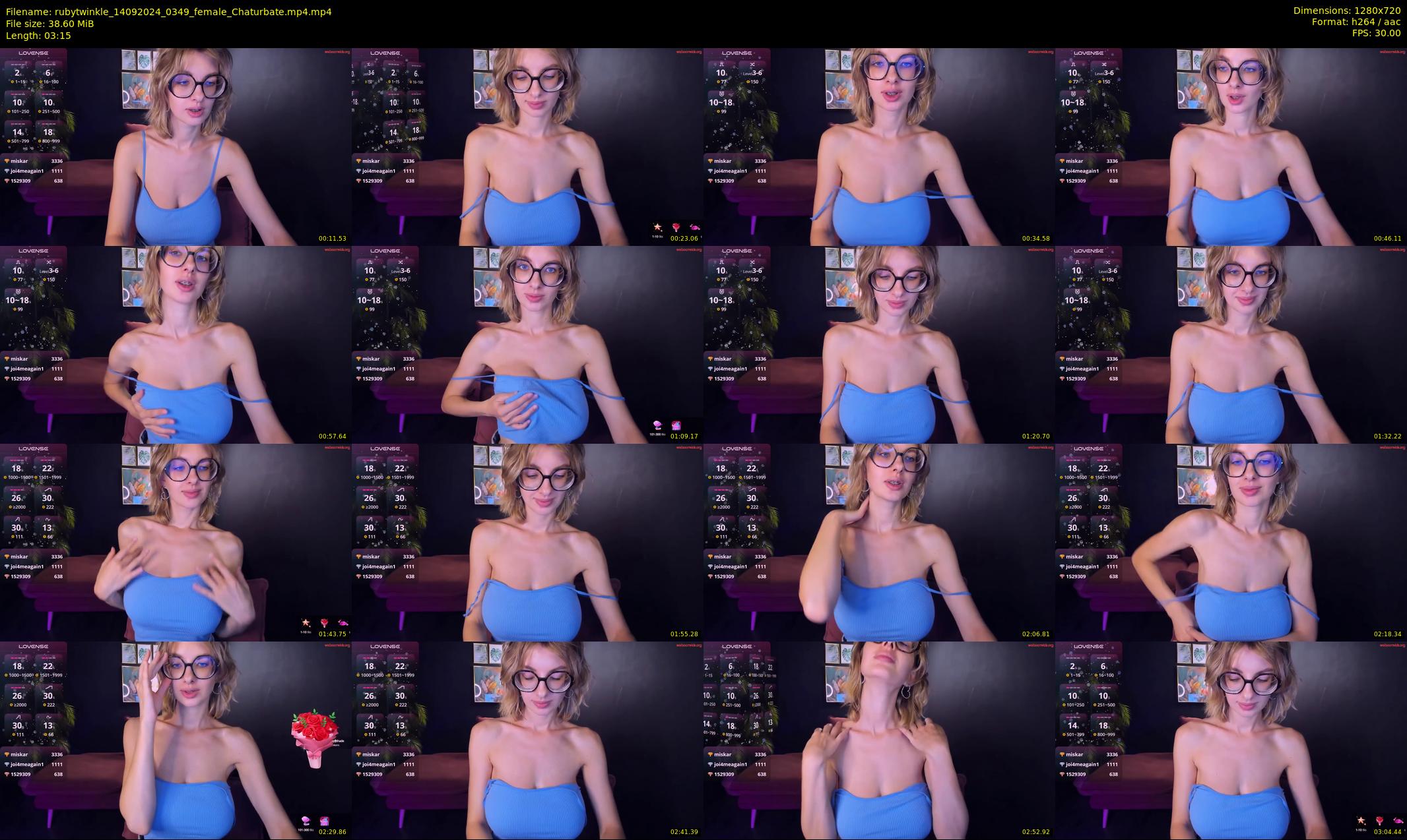 rubytwinkle — Chaturbate Female cam show, Sep 13, 2024