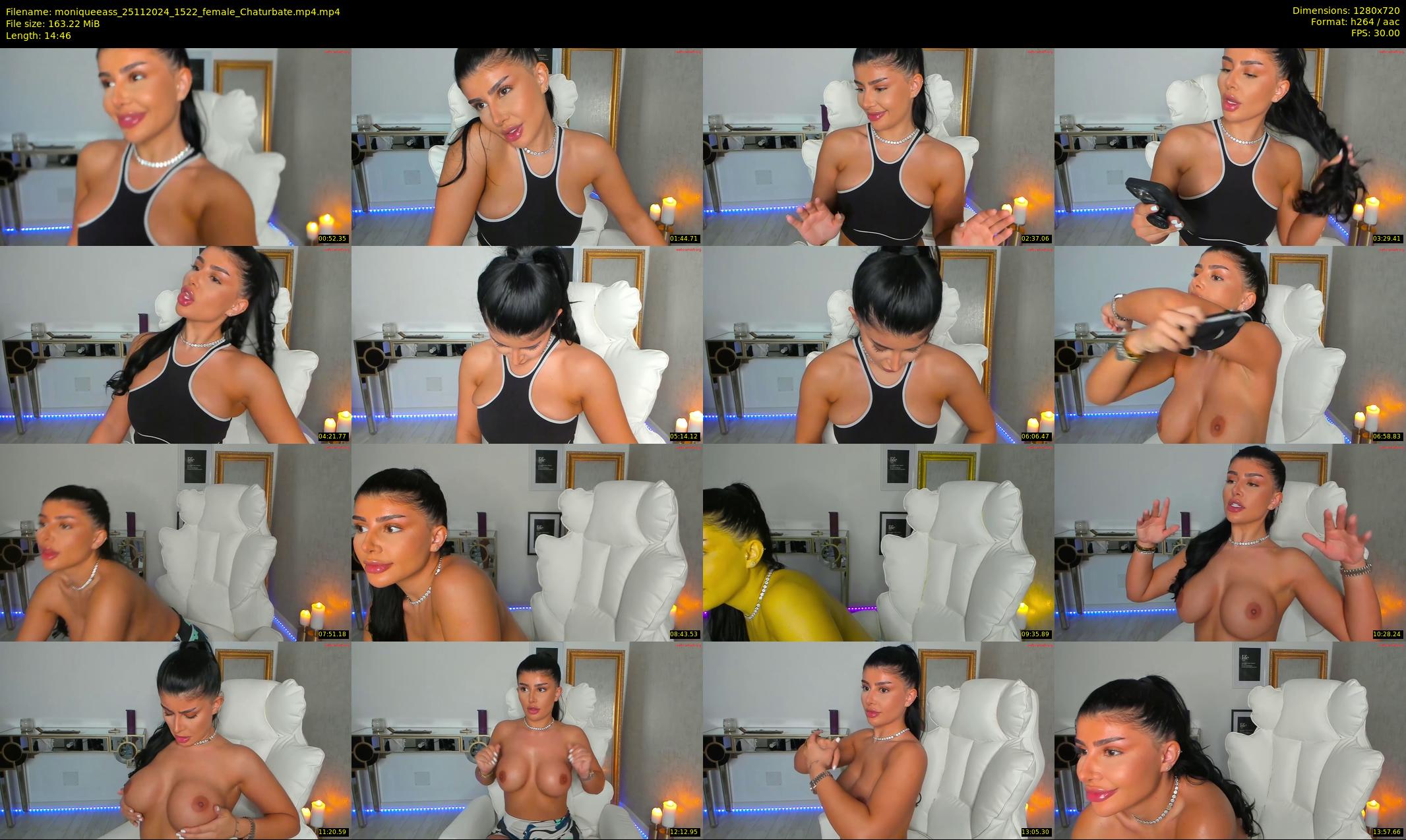 moniqueeass — Chaturbate Female cam show, Nov 25, 2024