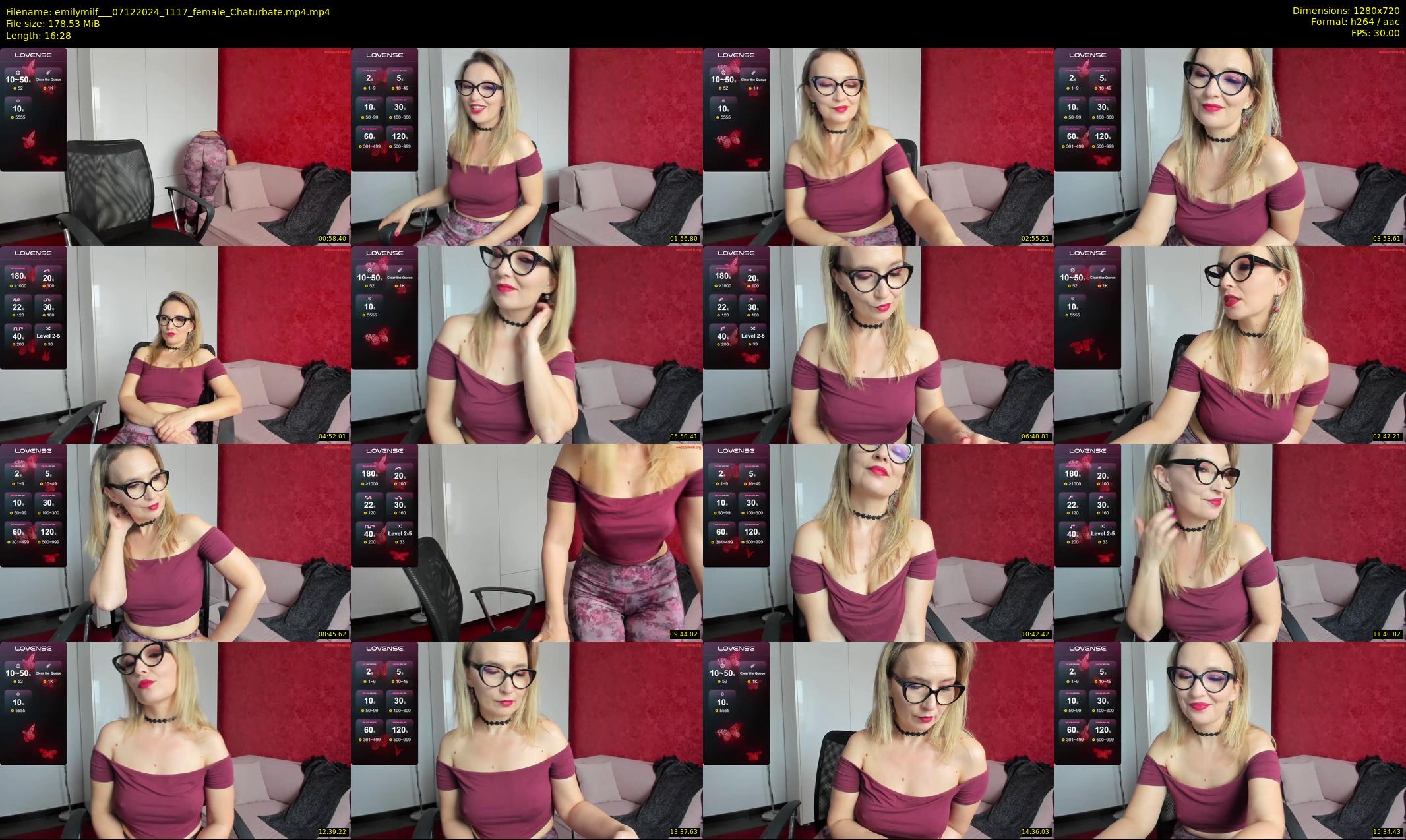 emilymilf__ — Chaturbate Female cam show, Dec 7, 2024