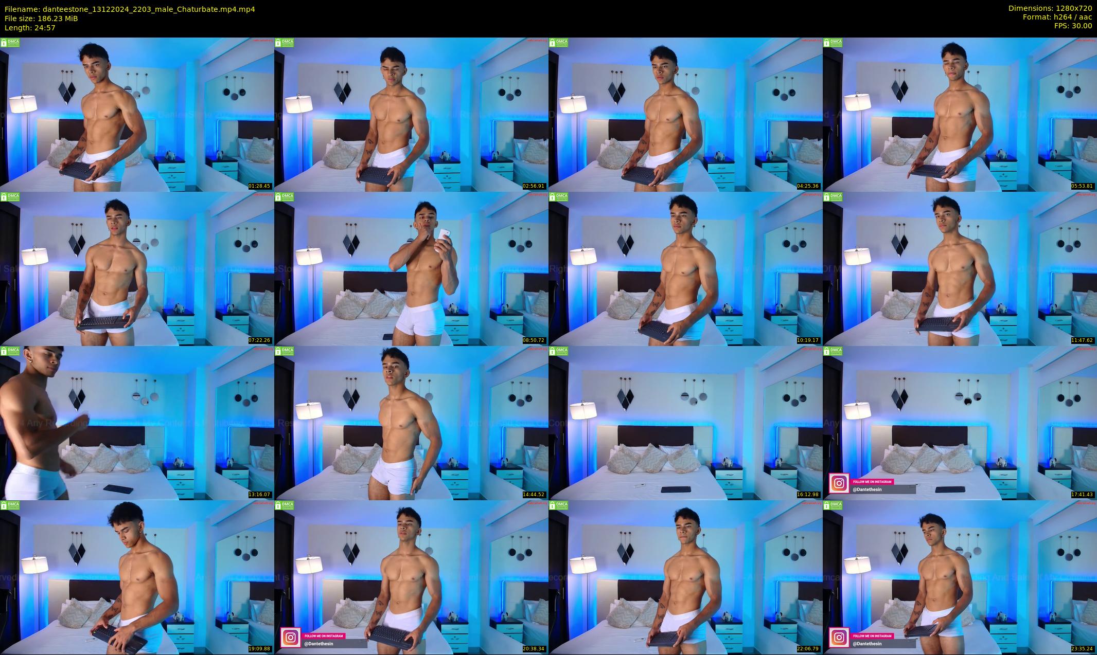 danteestone — Chaturbate Male cam show, Dec 13, 2024