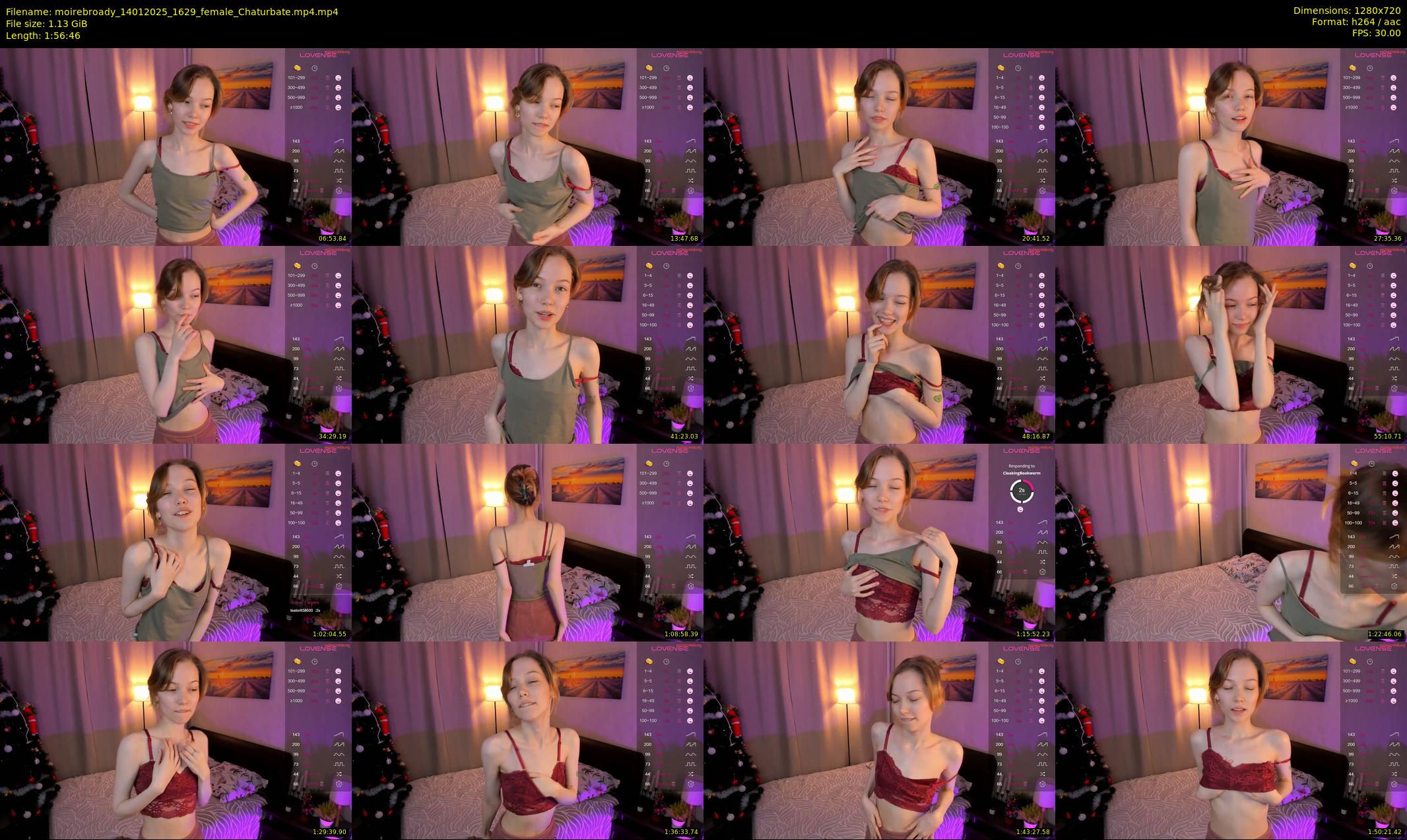 moirebroady — Chaturbate Female cam show, Jan 14, 2025