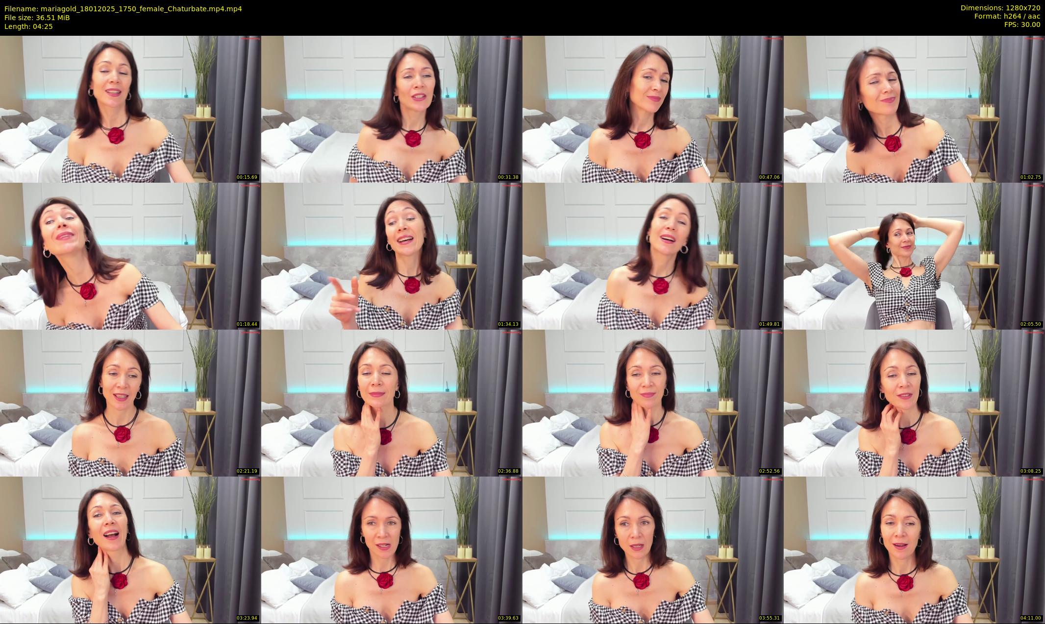 mariagold — Chaturbate Female cam show, Jan 18, 2025