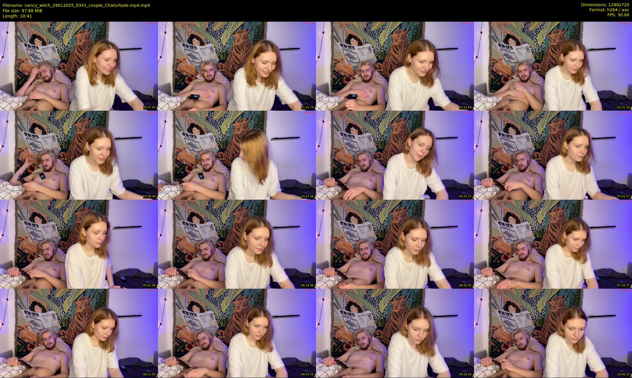 nancy_witch — 11 minute Chaturbate Couple cam show, Jan 29, 2025