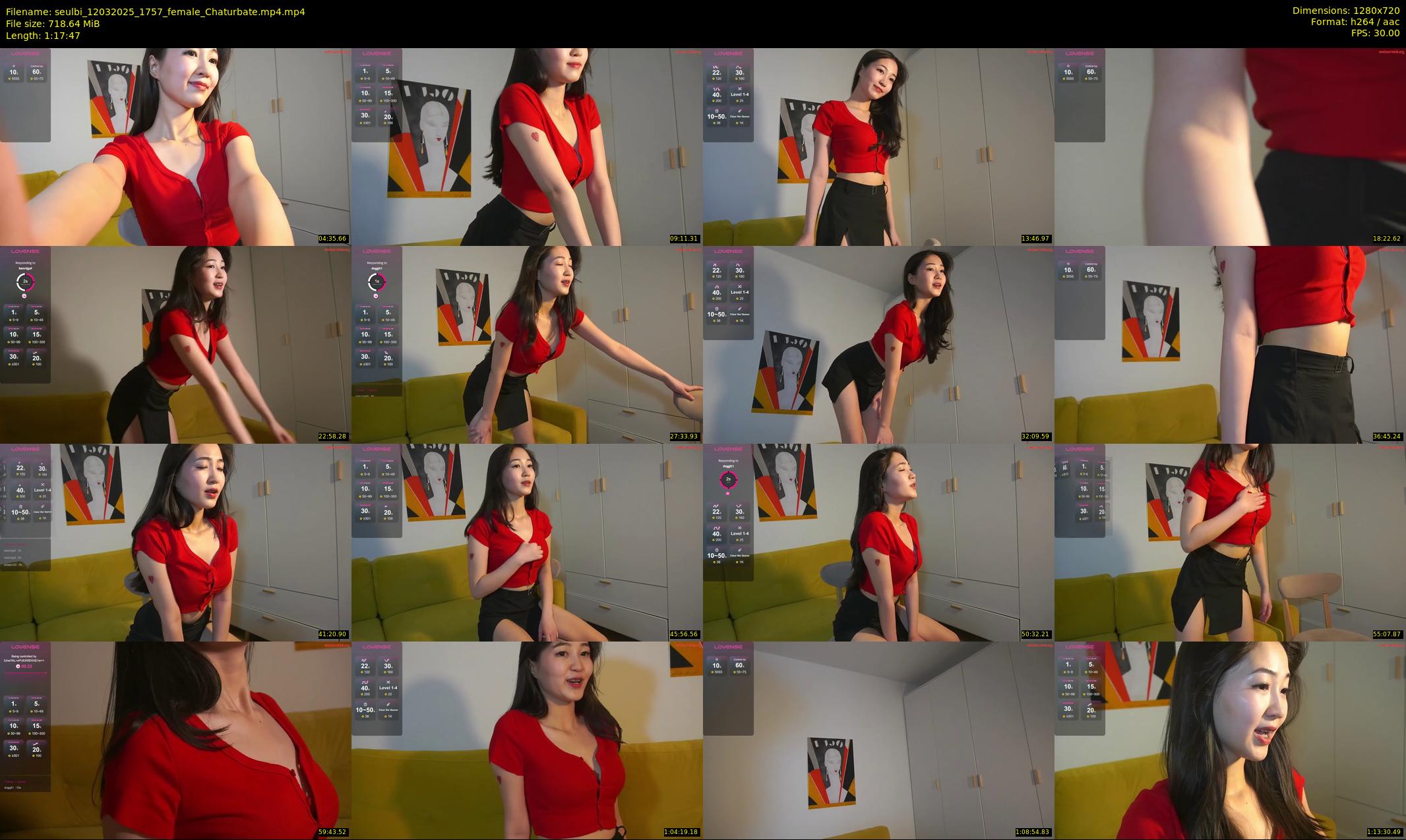 seulbi — Chaturbate Female cam show, Mar 12, 2025