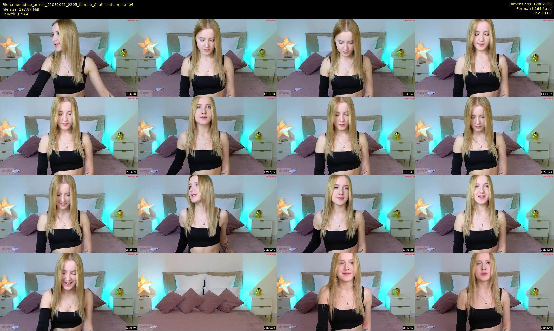 adele_armas — Chaturbate Female cam show, Mar 21, 2025