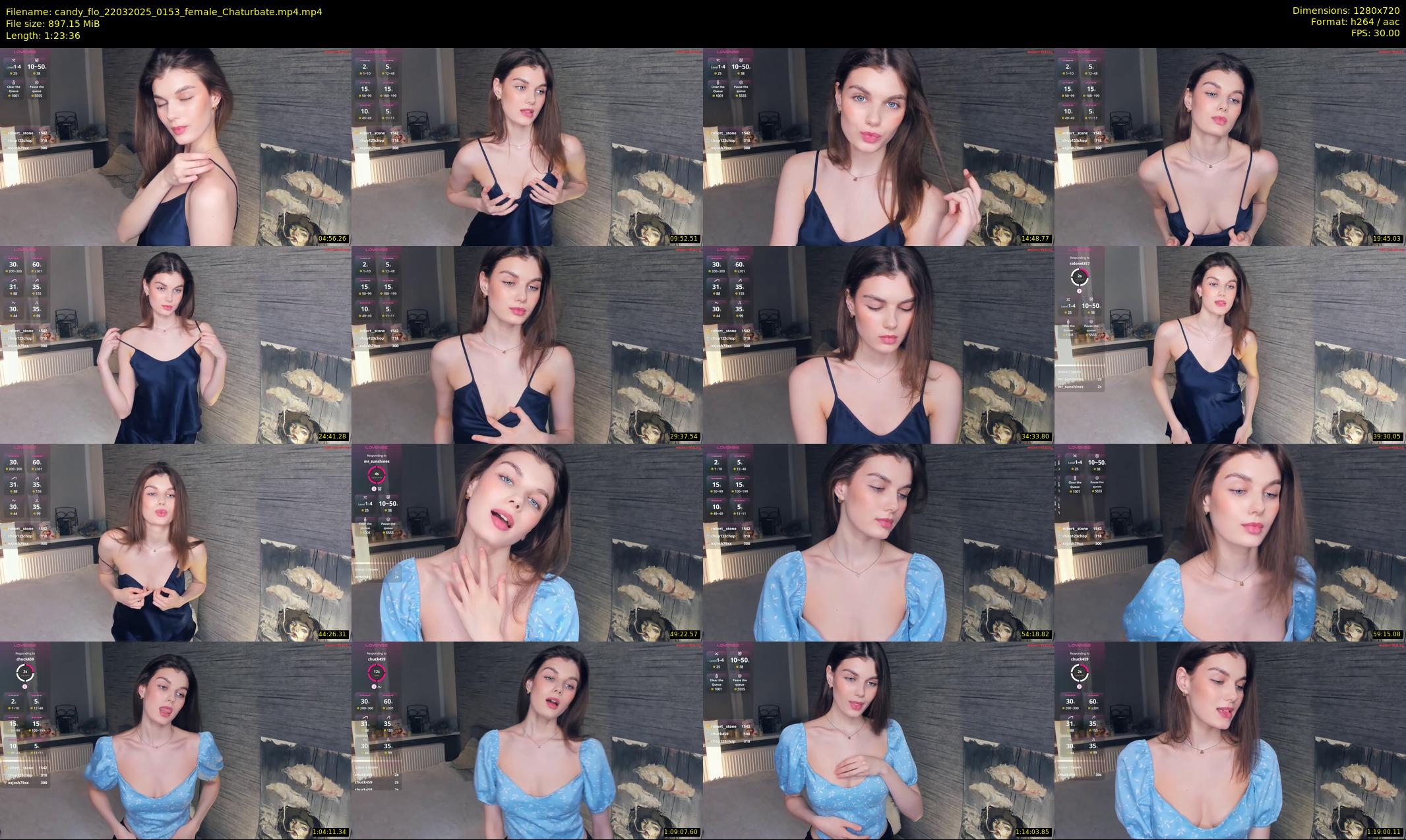 candy_flo — Chaturbate Female cam show, Mar 21, 2025