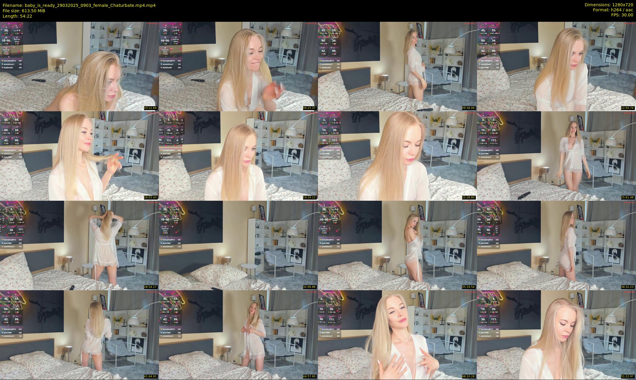 baby_is_ready — Chaturbate Female cam show, Mar 29, 2025