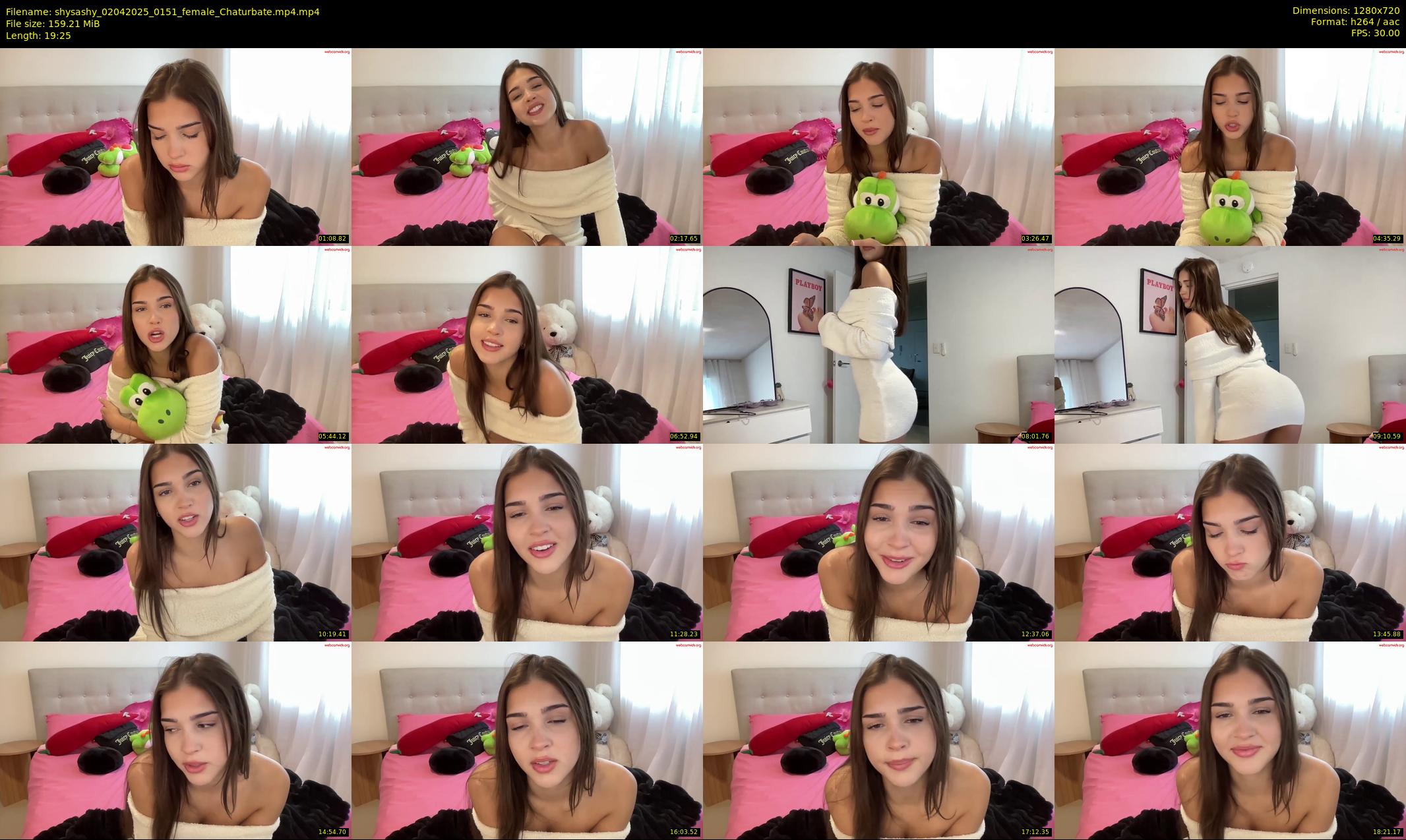 shysashy — Chaturbate Female cam show, Apr 1, 2025