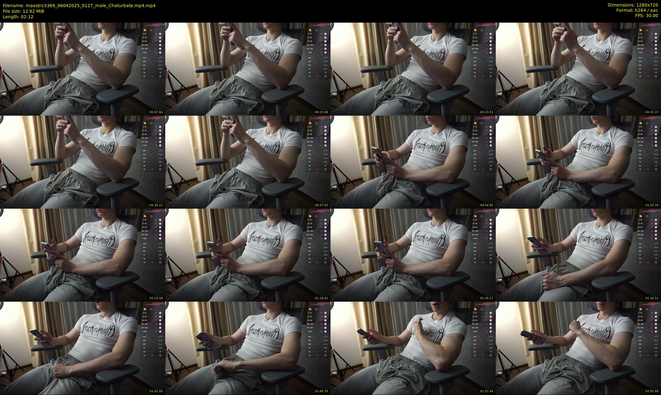 maestro3369 — Chaturbate Male cam show, Apr 5, 2025