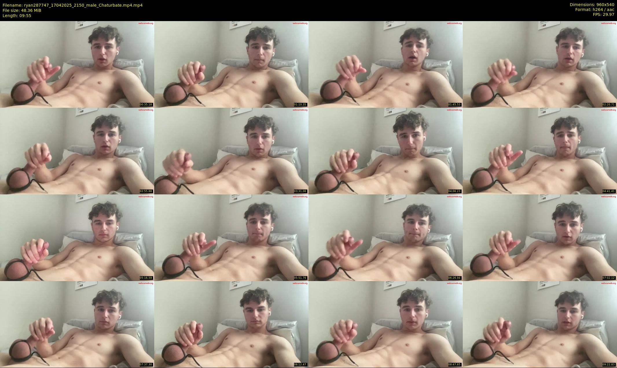 ryan287747 — Chaturbate Male cam show, Apr 17, 2025