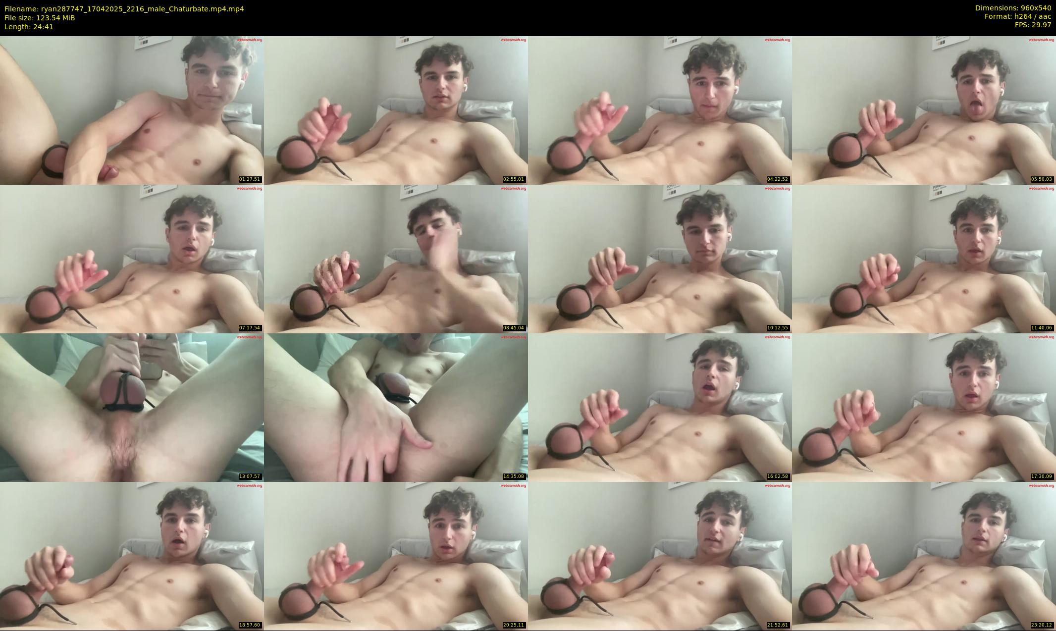 ryan287747 — Chaturbate Male cam show, Apr 17, 2025
