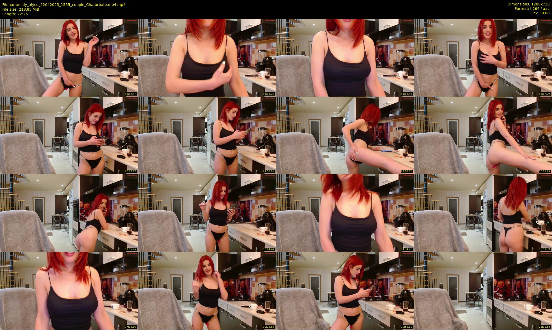 aly_alyce — Chaturbate Female cam show, Apr 22, 2025
