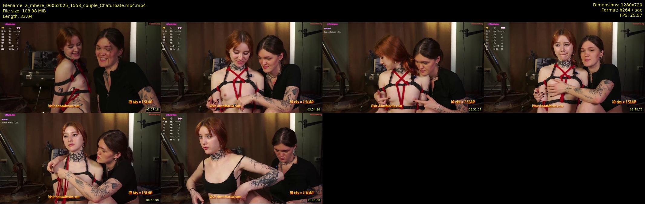 a_mhere — Chaturbate Couple cam show, May 6, 2025