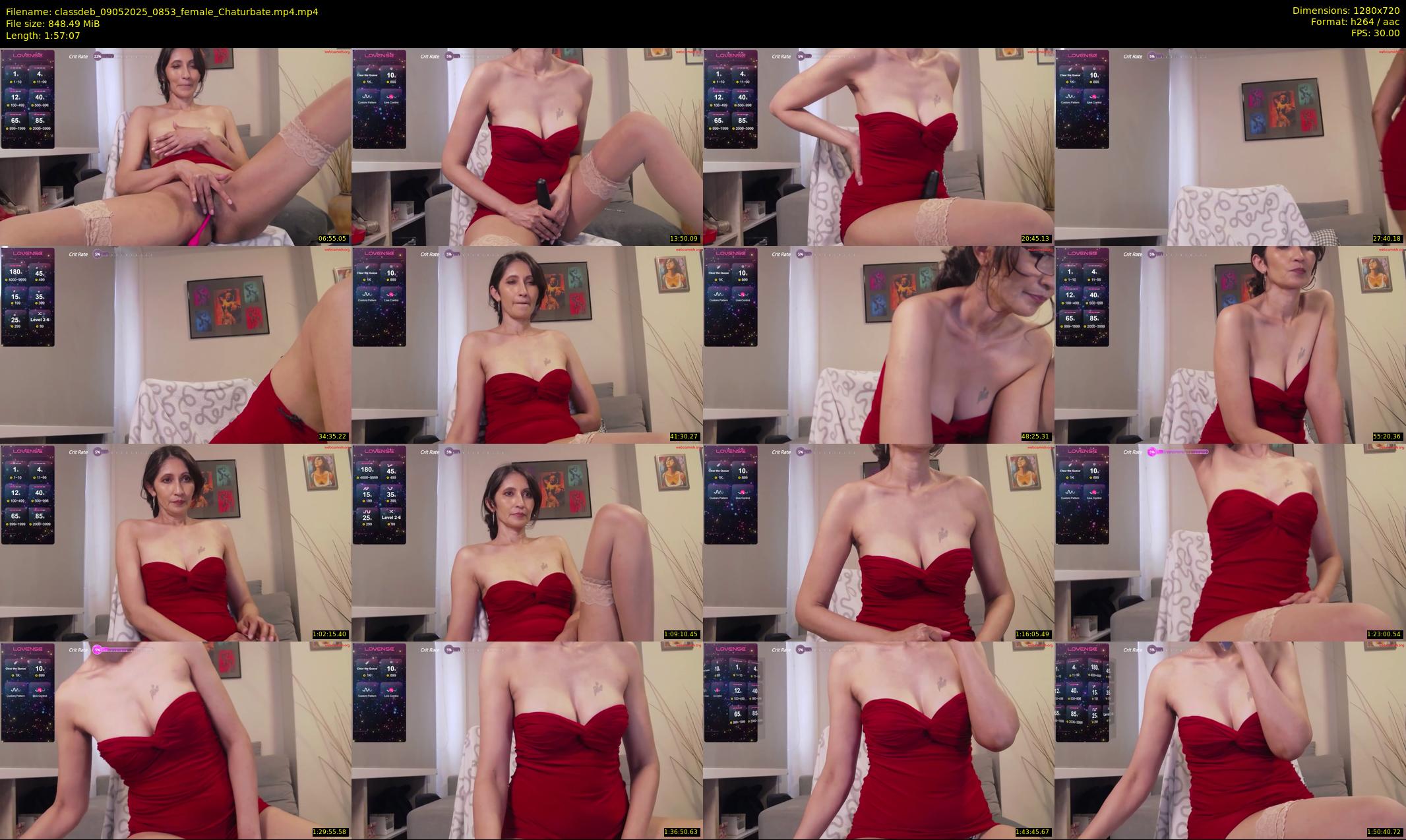 classdeb — Chaturbate Female cam show, May 9, 2025