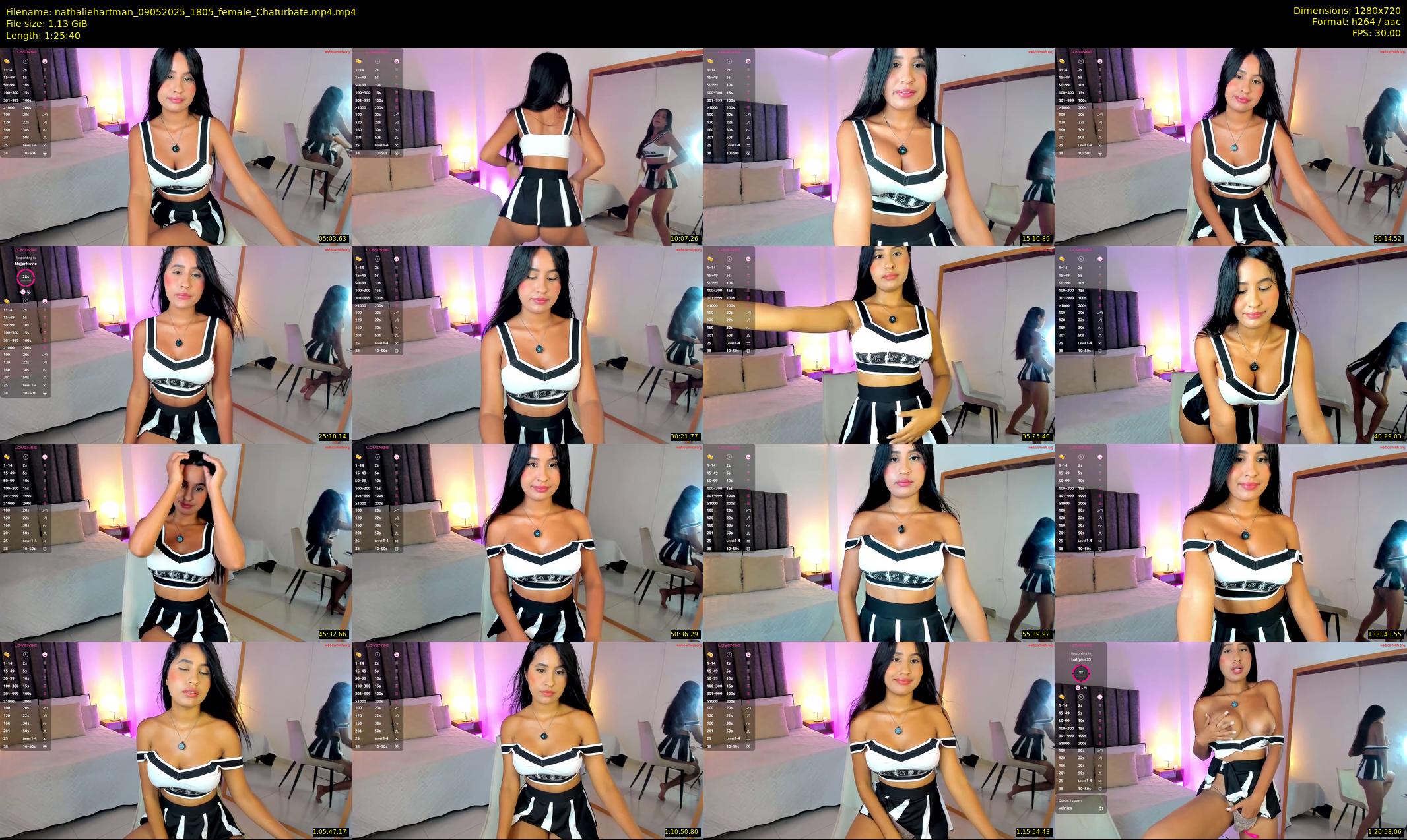 nathaliehartman — Chaturbate Female cam show, May 9, 2025